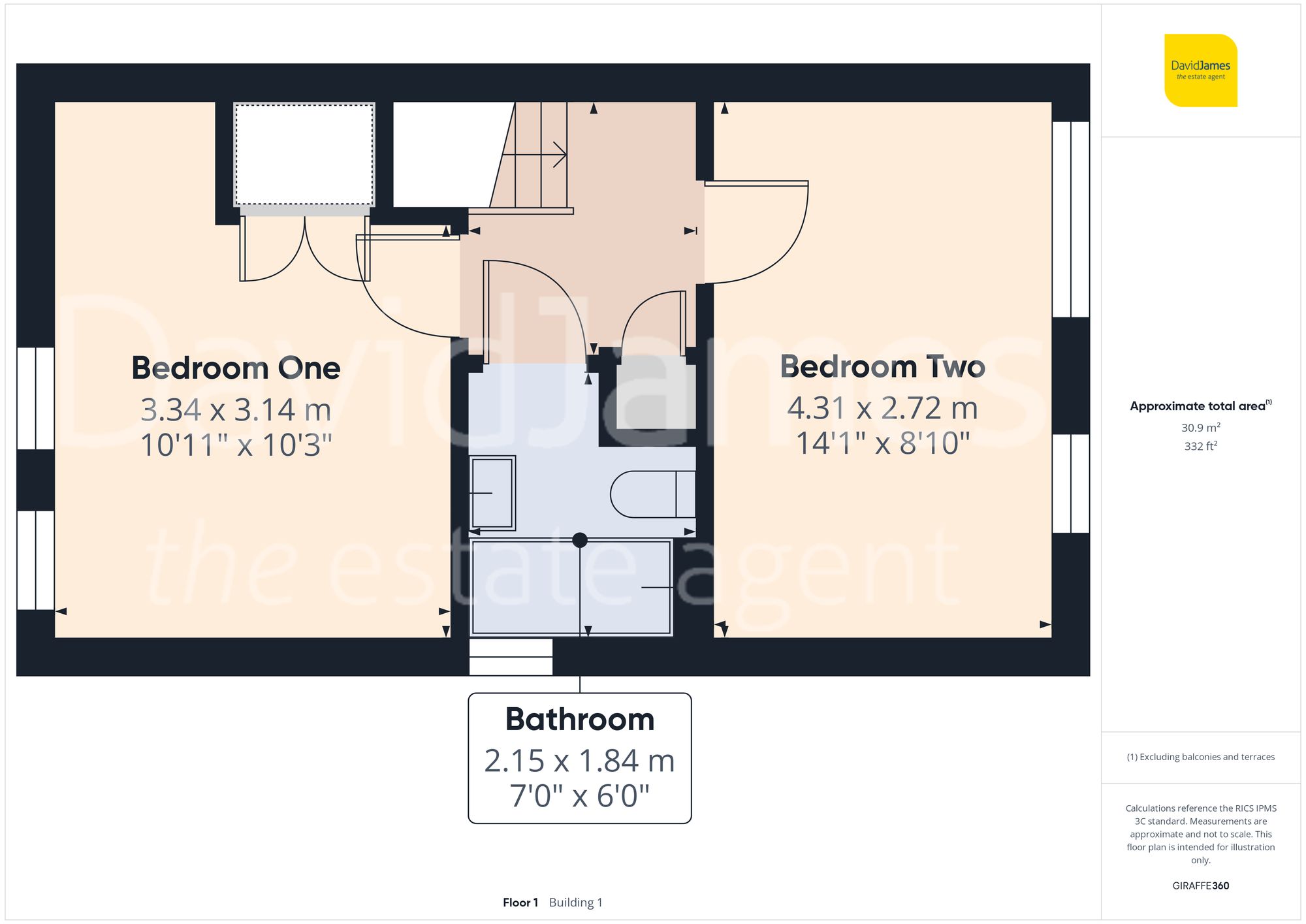 Floorplan for Albert Road, Alexandra Park, Nottingham