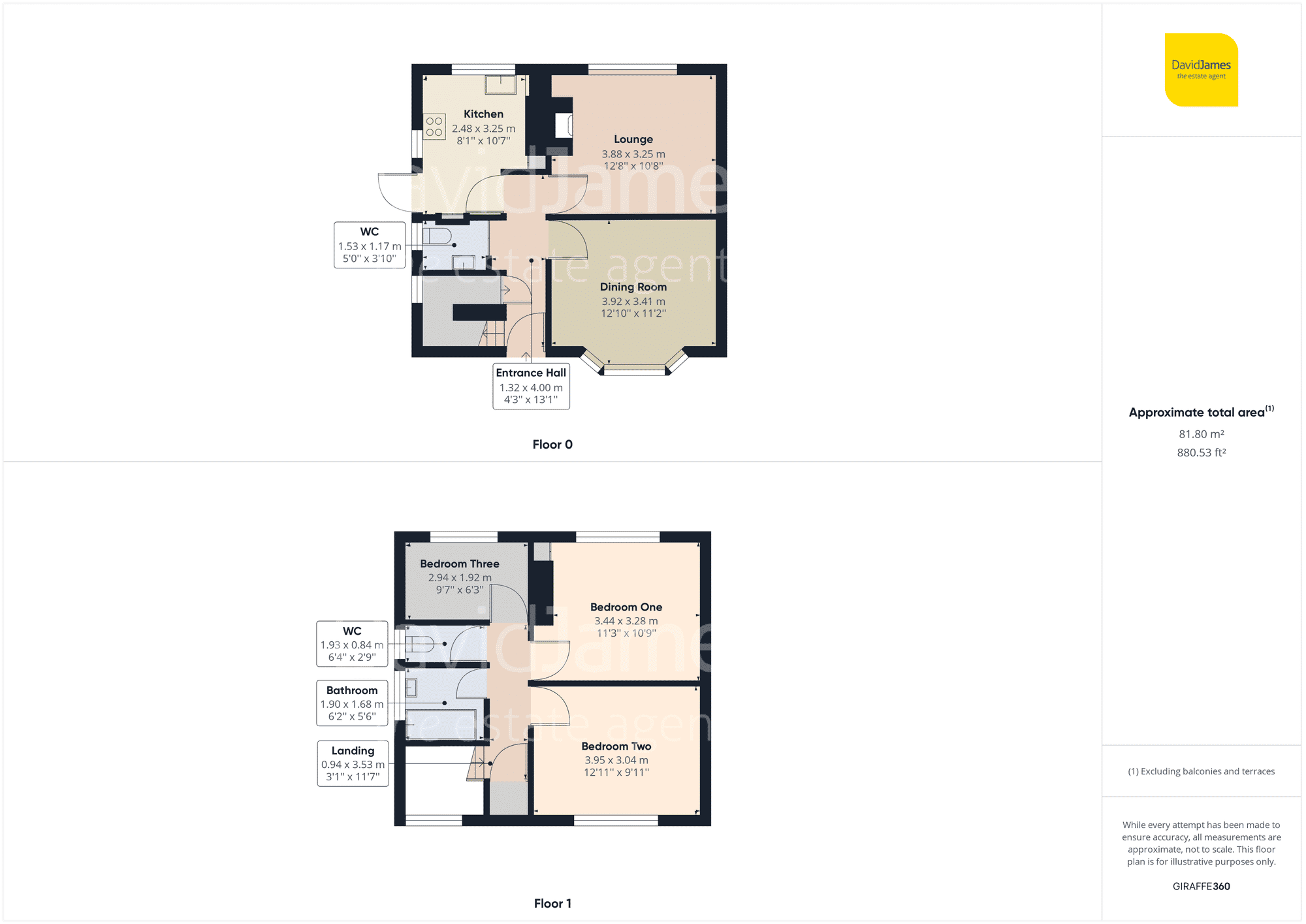 Floorplan for Hallam Road, Mapperley, Nottingham