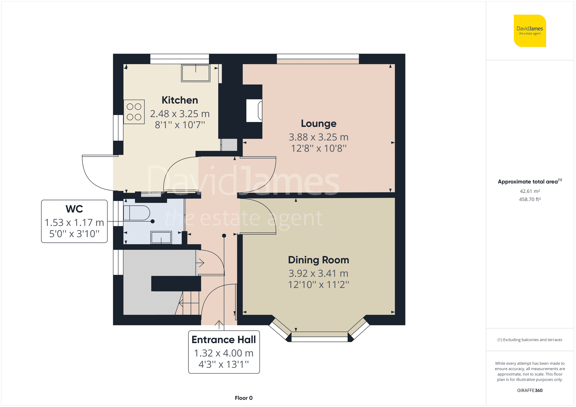 Floorplan for Hallam Road, Mapperley, Nottingham