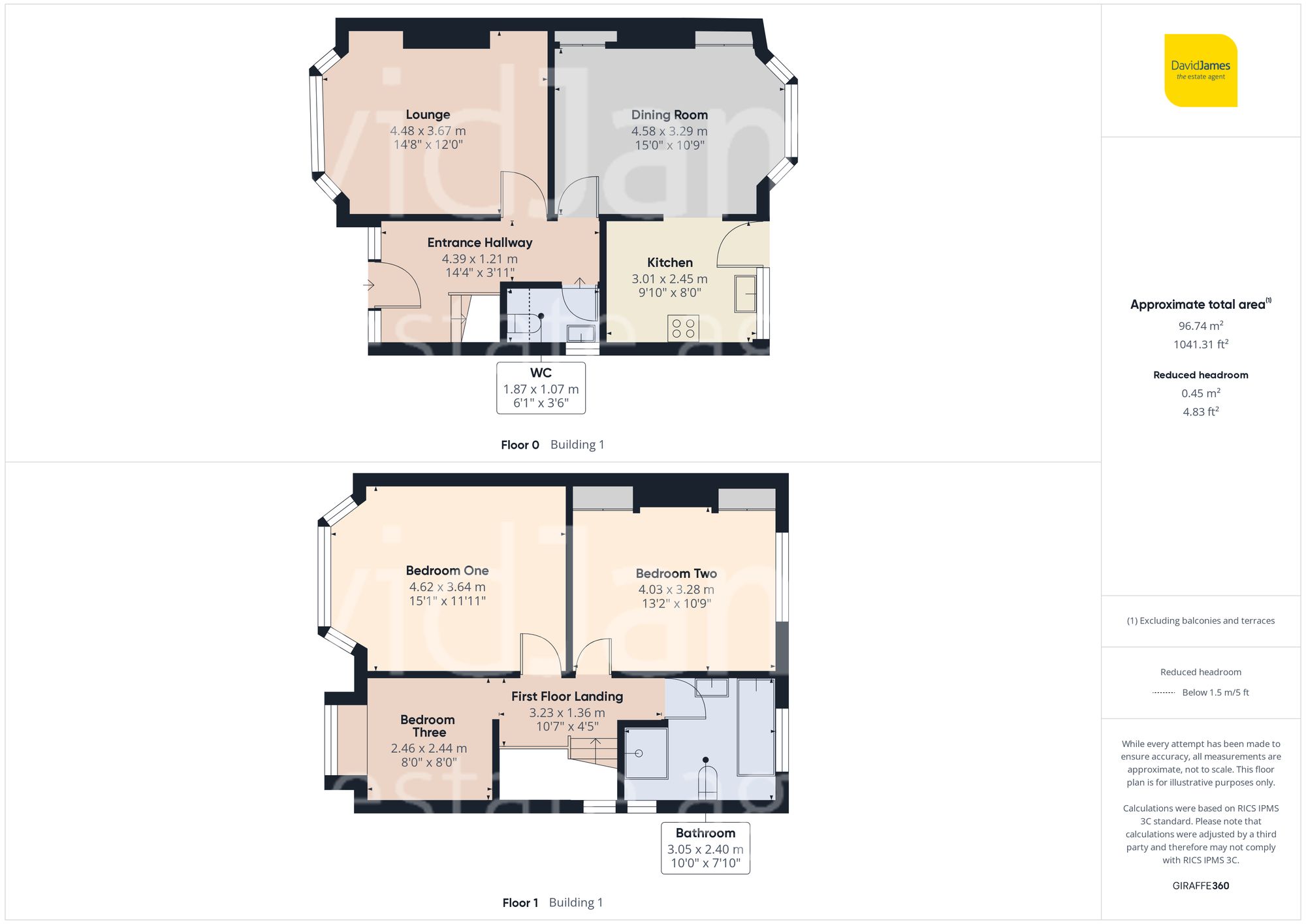 Floorplan for Burton Road, Carlton, Nottingham