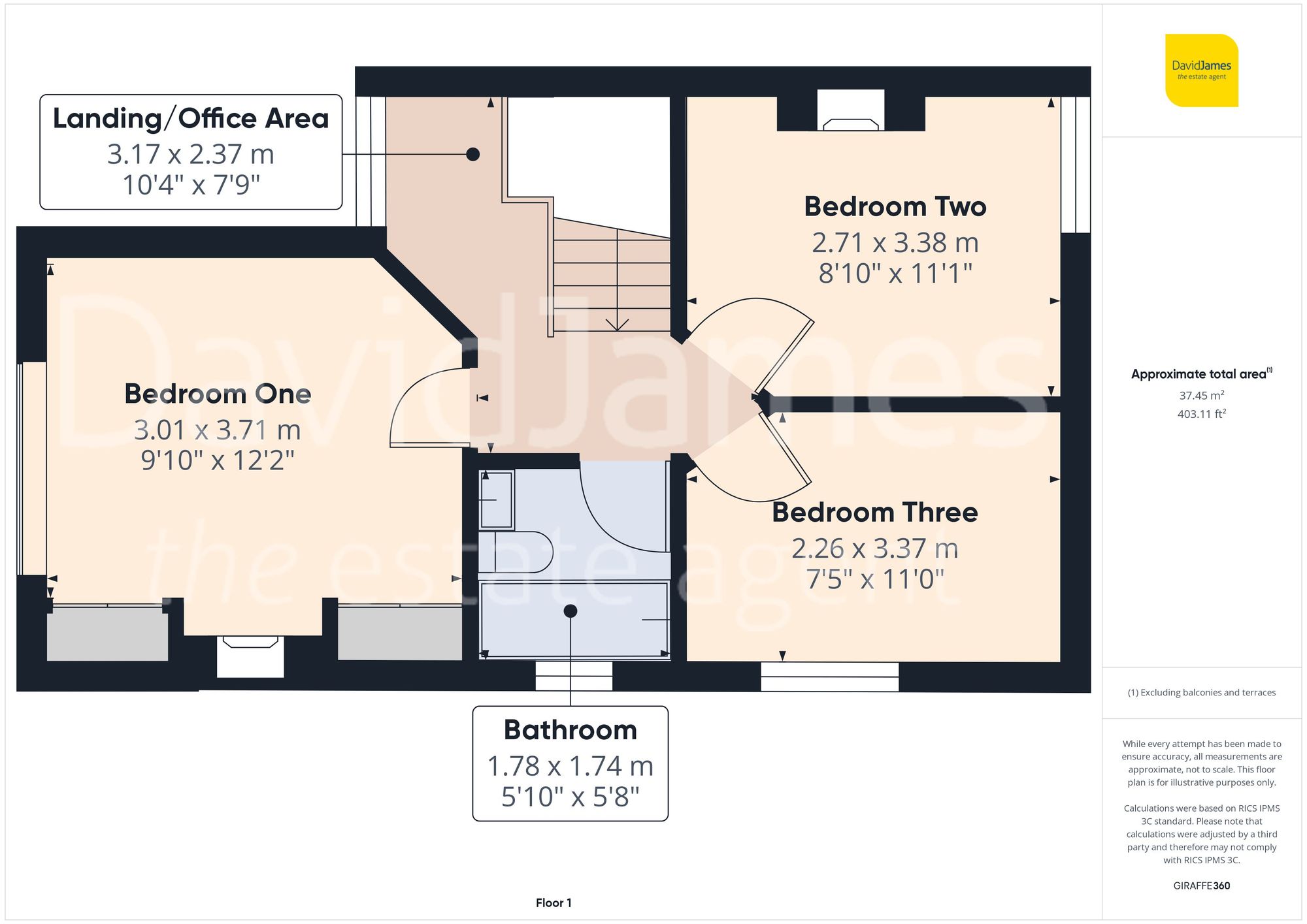Floorplan for Hilton Road, Mapperley, Nottingham