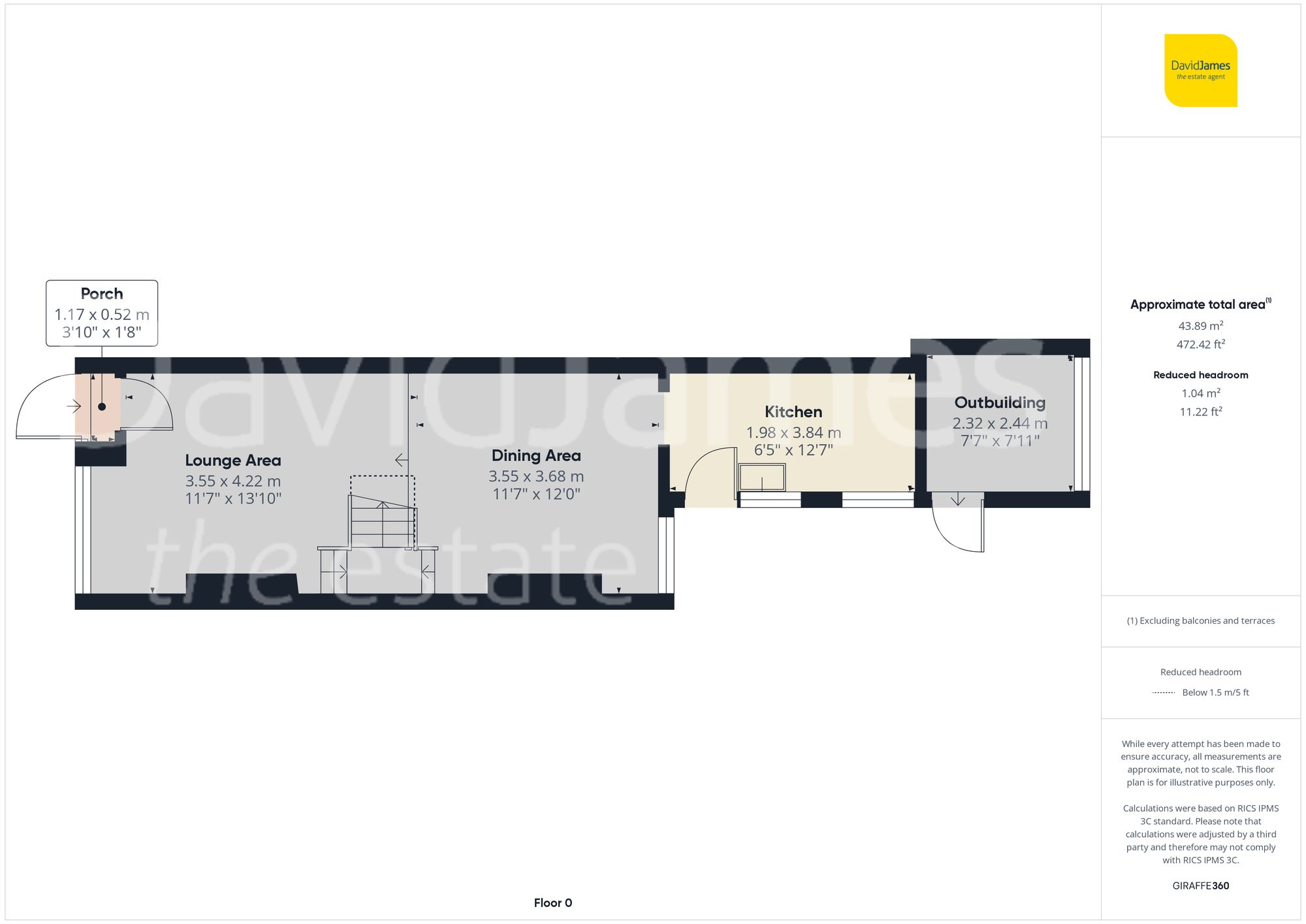 Floorplan for Mayfield Road, Carlton, Nottingham