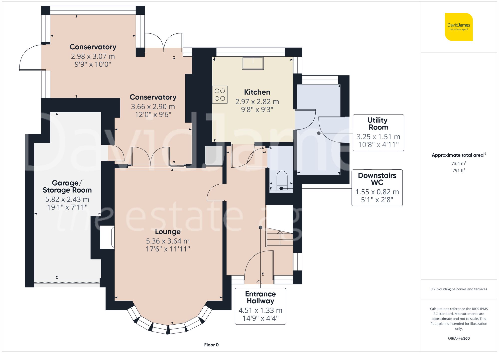 Floorplan for Jarvis Avenue, Bakersfield, Nottingham