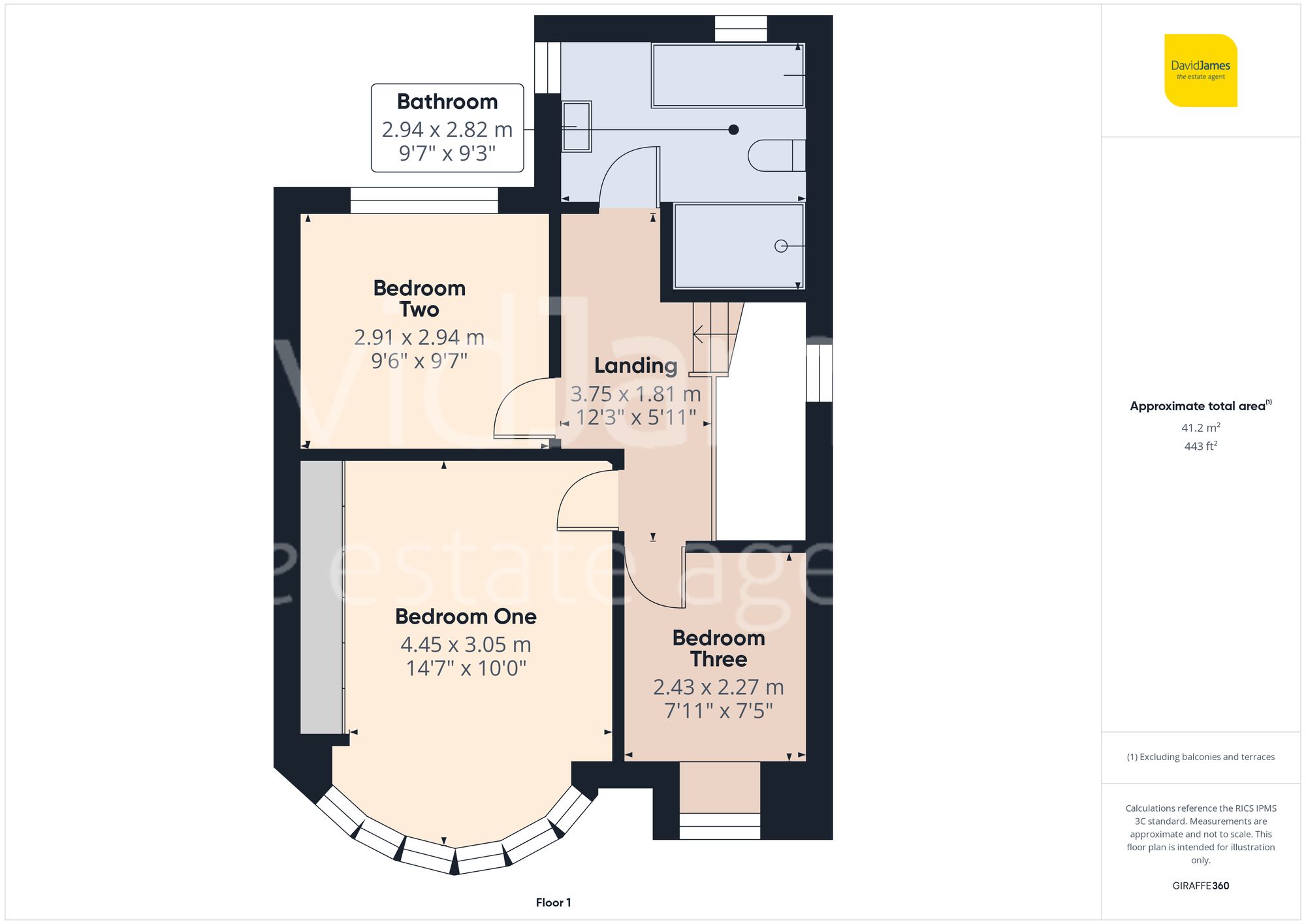 Floorplan for Jarvis Avenue, Bakersfield, Nottingham