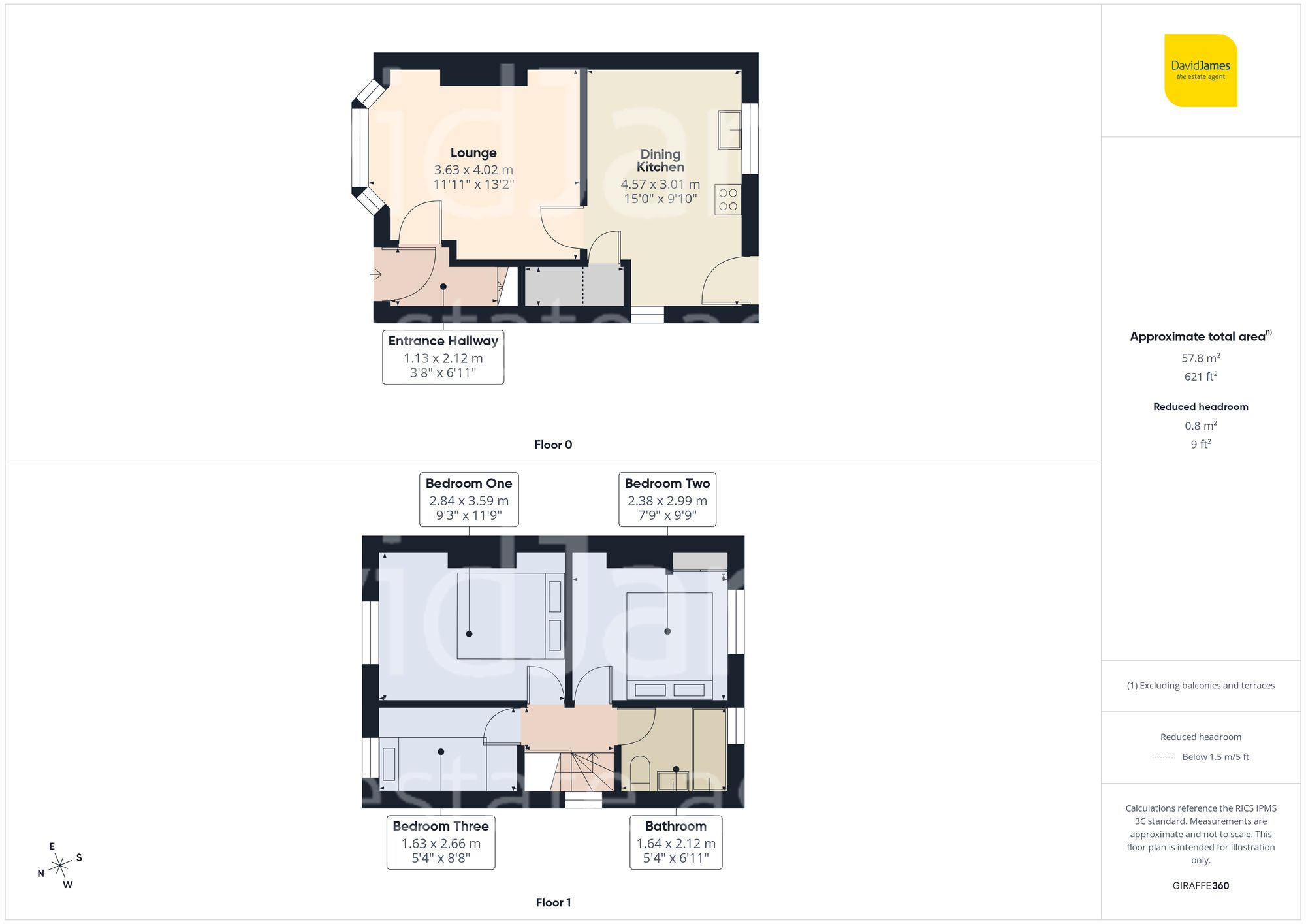 Floorplan for Coppice Road, Arnold, Nottingham