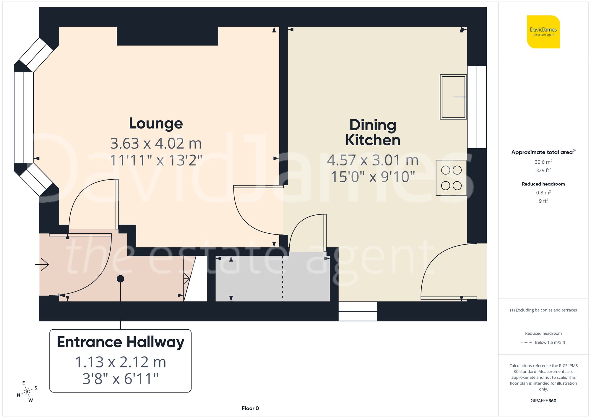 Floorplan for Coppice Road, Arnold, Nottingham