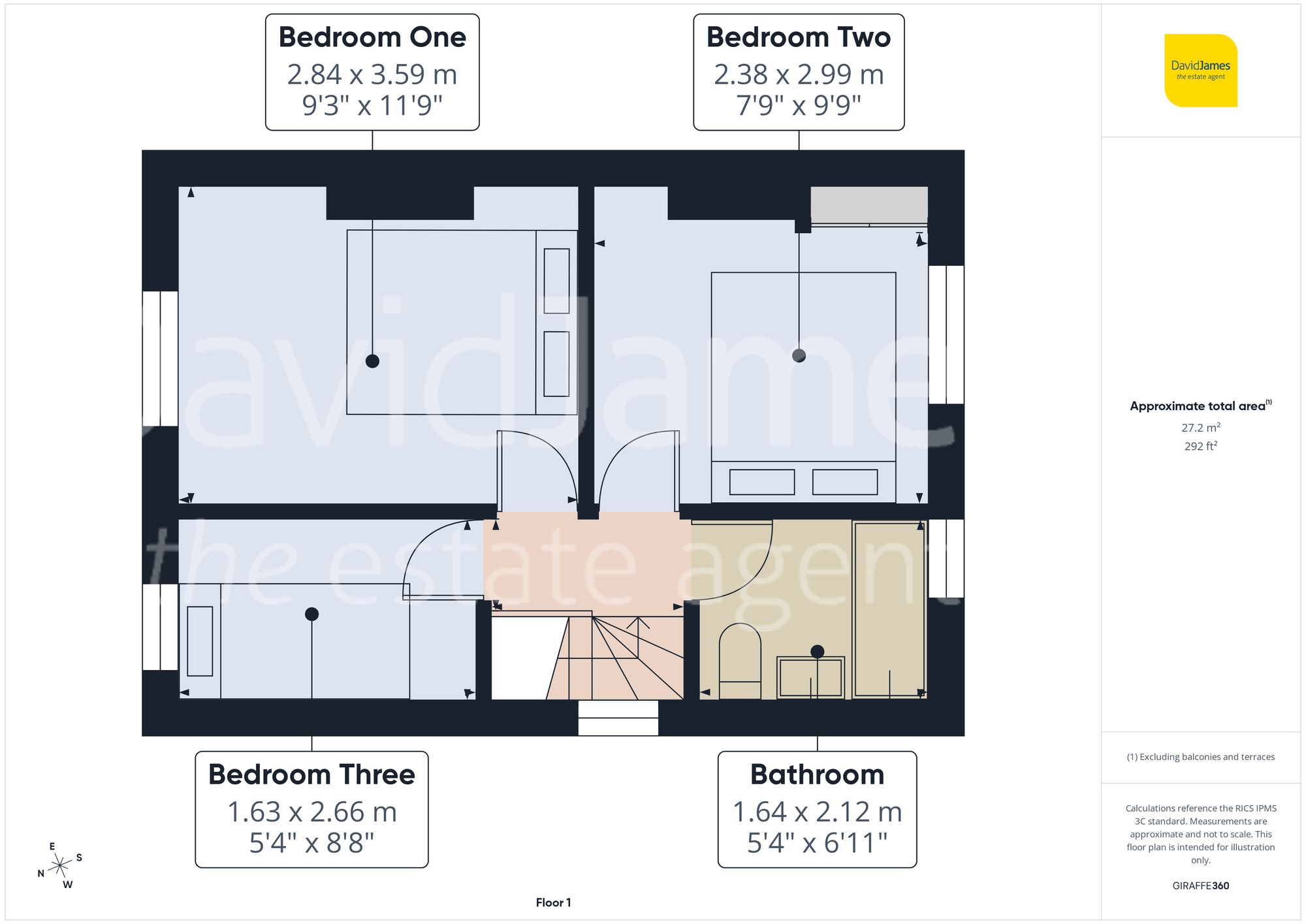 Floorplan for Coppice Road, Arnold, Nottingham