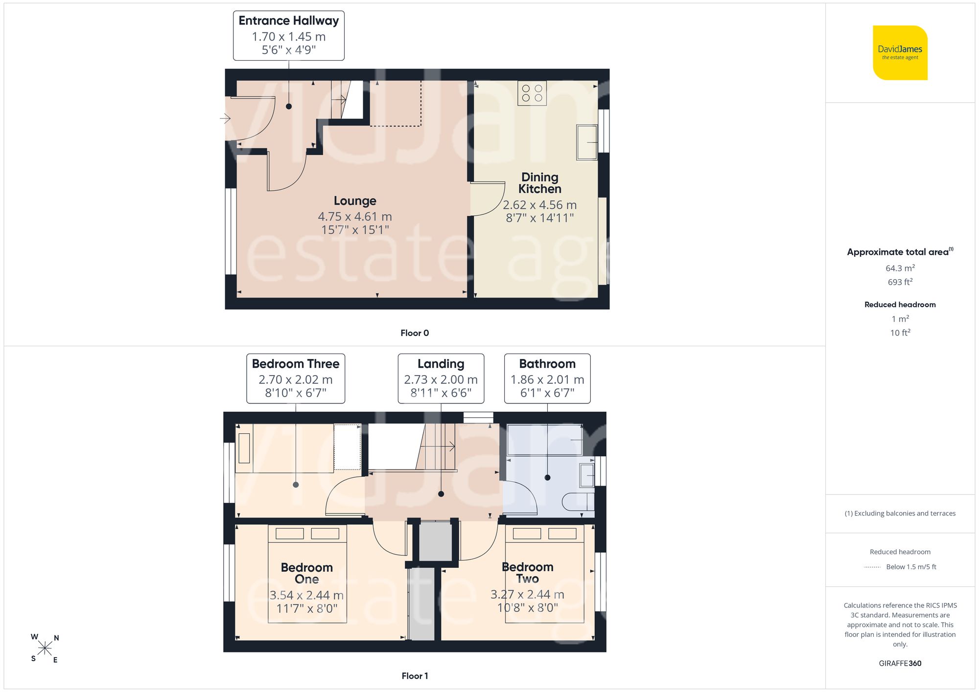 Floorplan for Nether Pasture, Netherfield, Nottingham