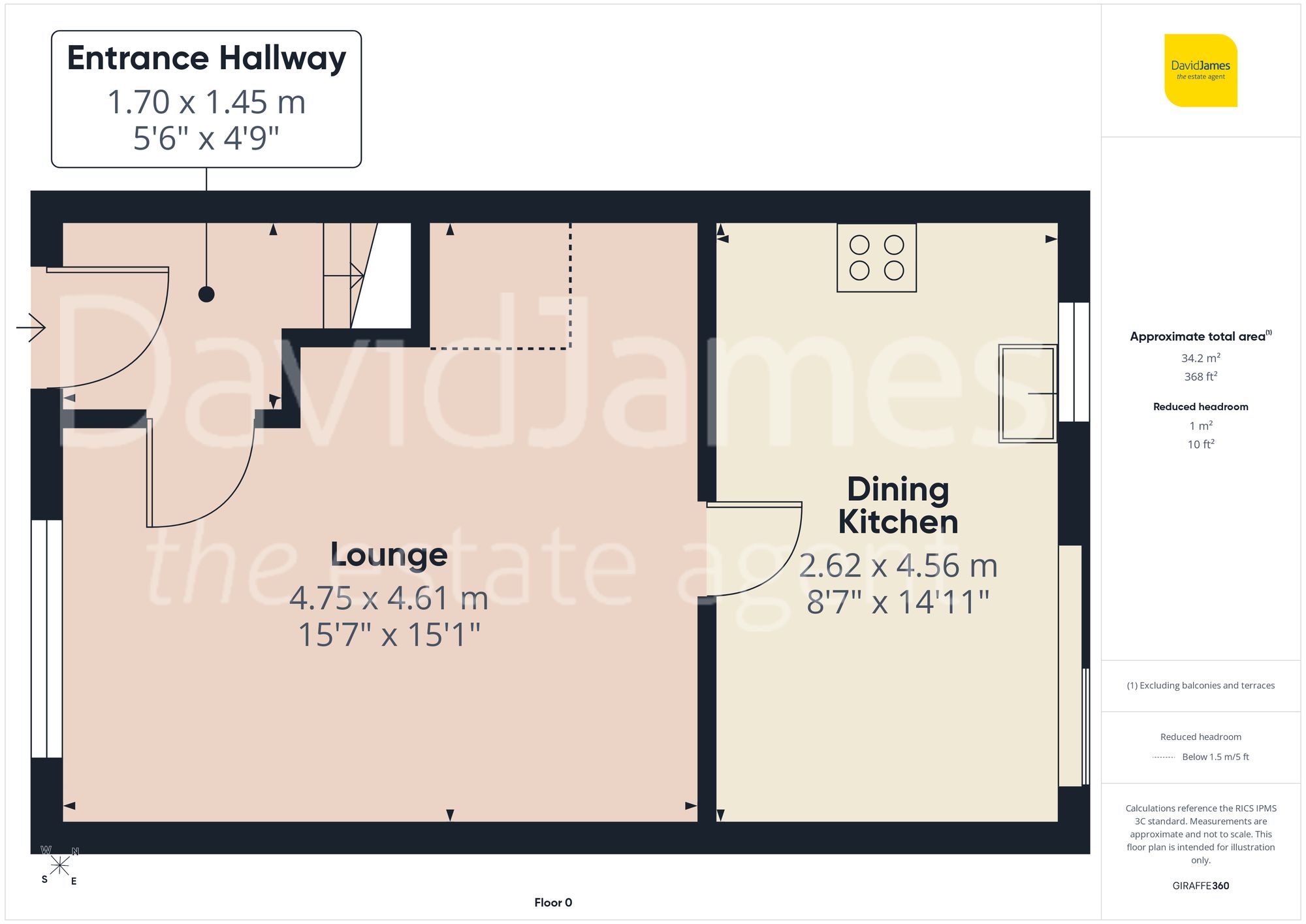 Floorplan for Nether Pasture, Netherfield, Nottingham