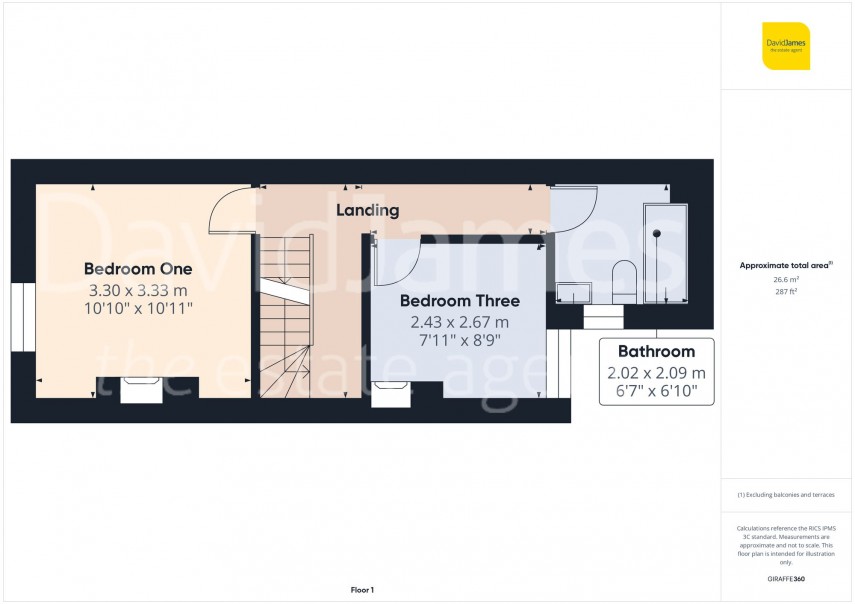 Floorplan for Drayton Street, Sherwood, Nottingham