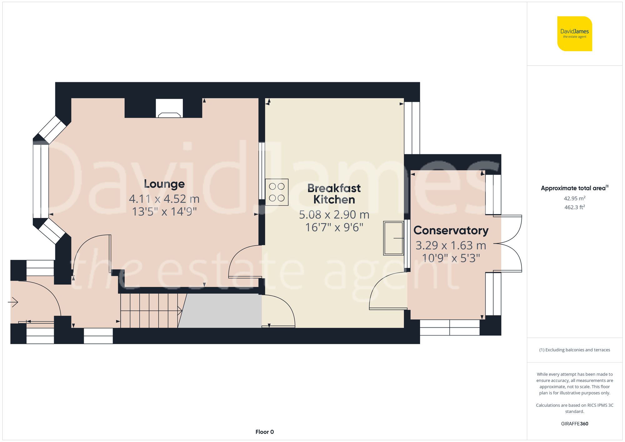 Floorplan for Westdale Lane, Carlton, Nottingham