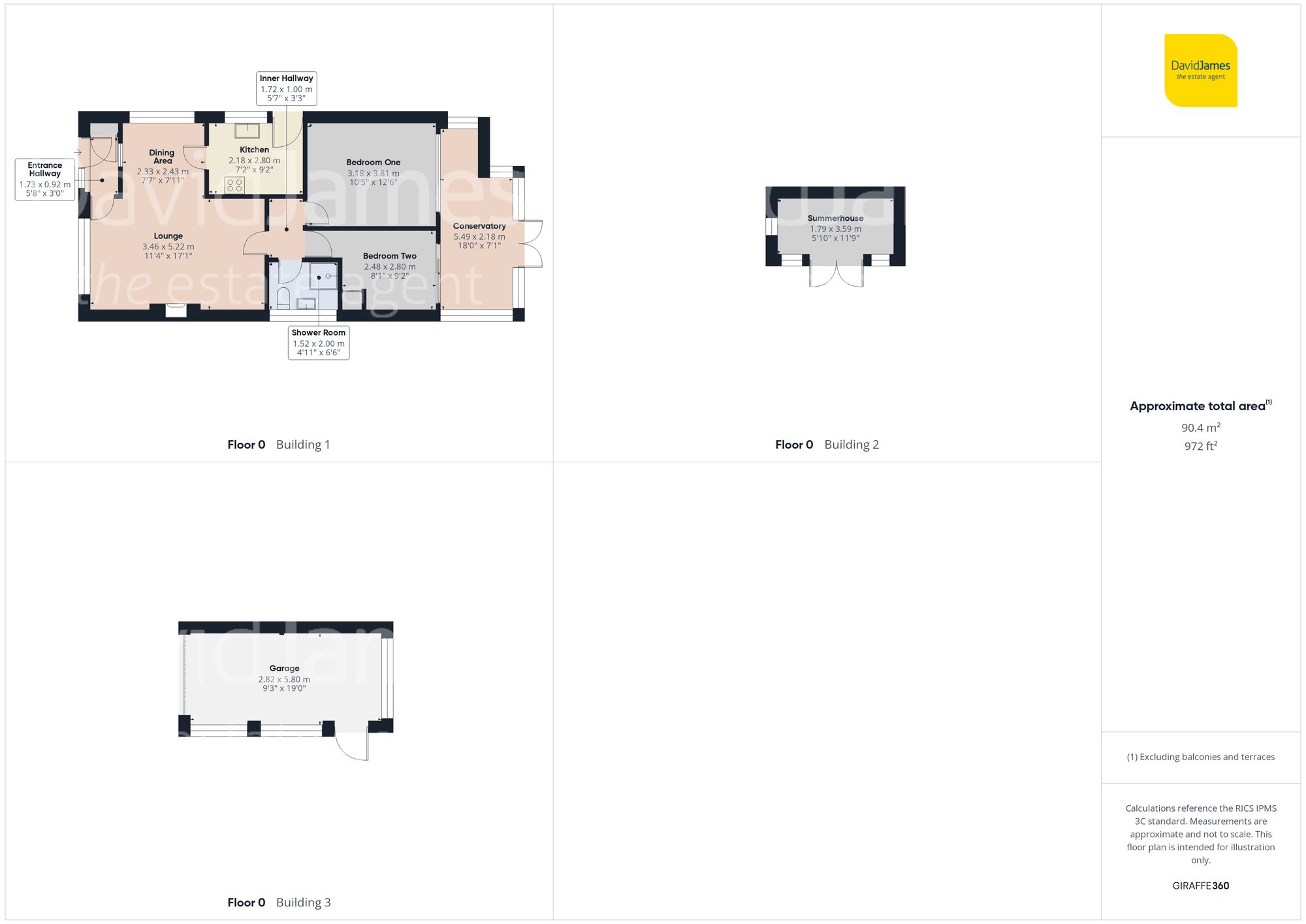 Floorplan for Briarbank Avenue, Nottingham