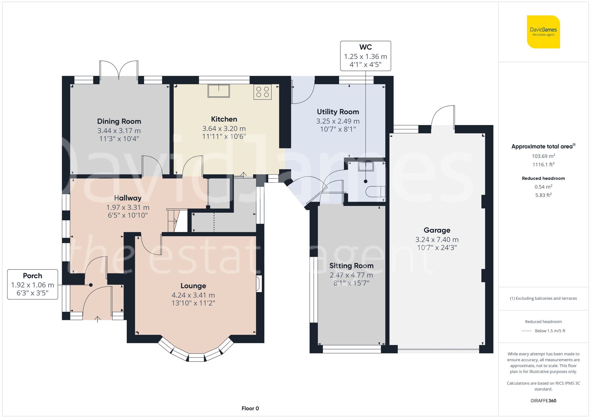 Floorplan for Greenwood Road, Bakersfield, Nottingham