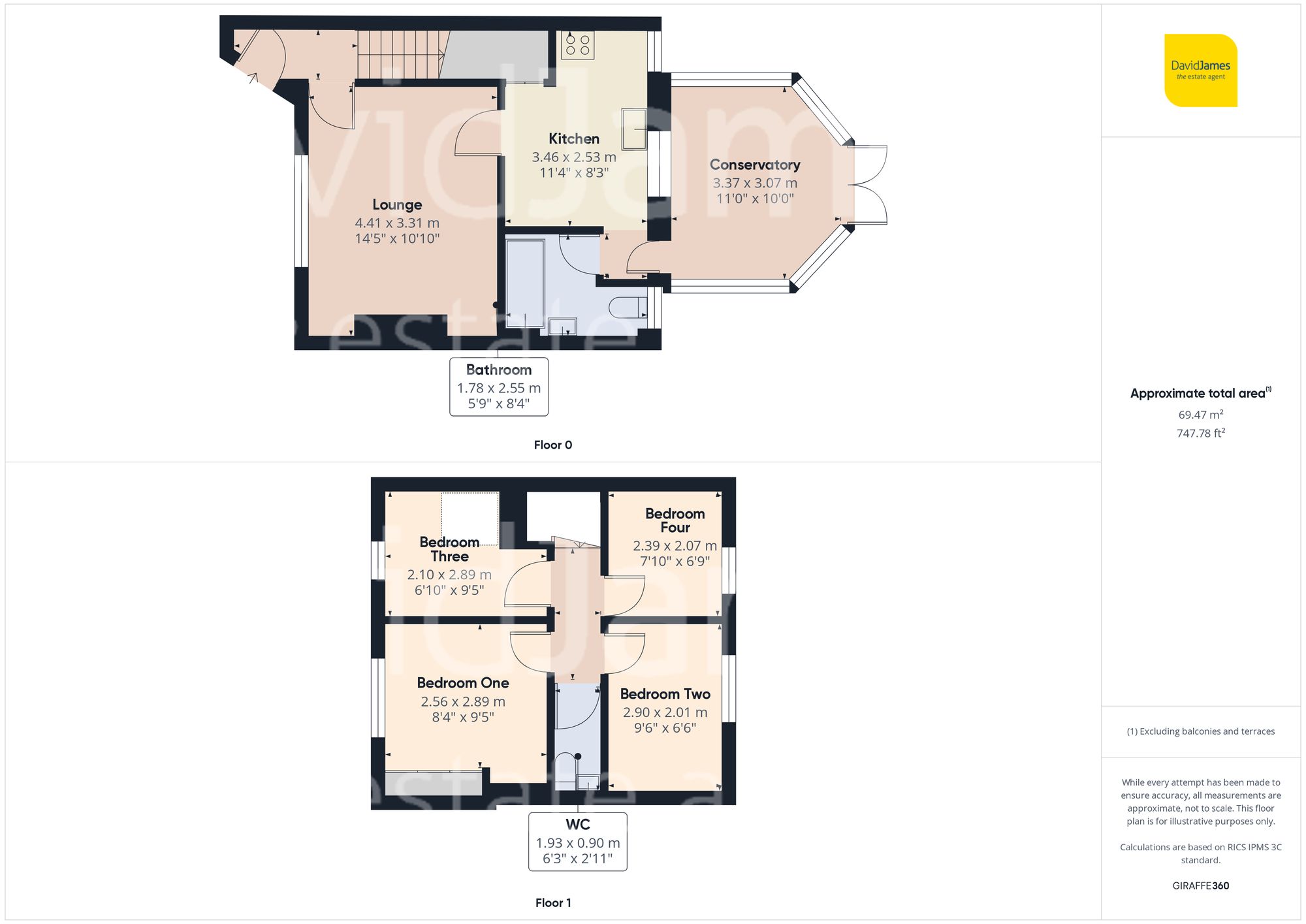 Floorplan for Skipton Circus, Nottingham