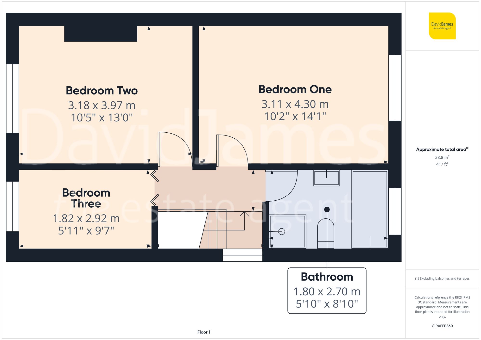 Floorplan for Kent Road, Mapperley, Nottingham