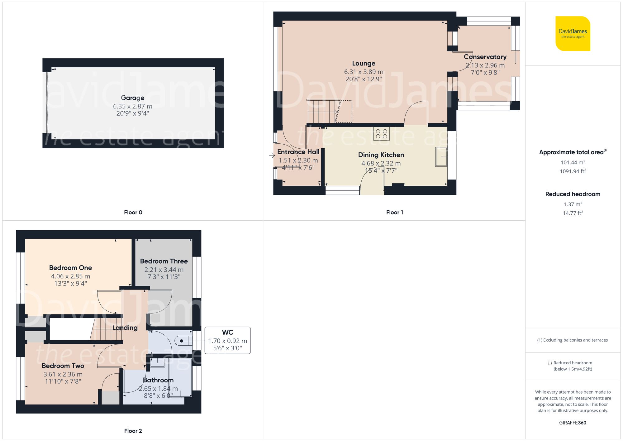 Floorplan for Southdale Road, Carlton, Nottingham