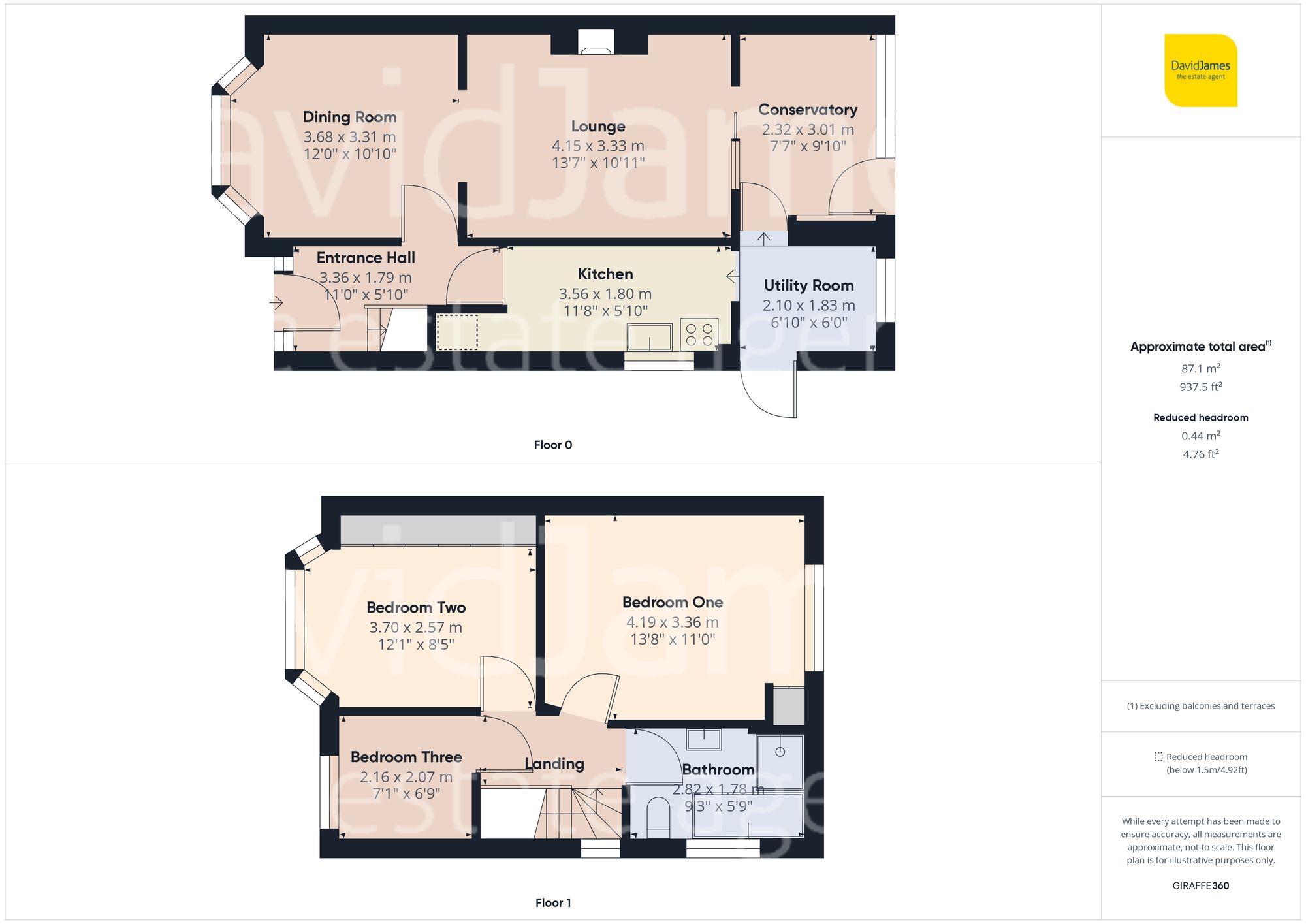 Floorplan for Besecar Avenue, Gedling, Nottingham