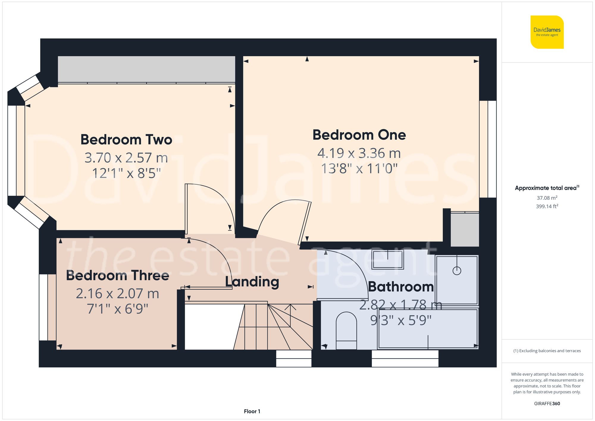 Floorplan for Besecar Avenue, Gedling, Nottingham