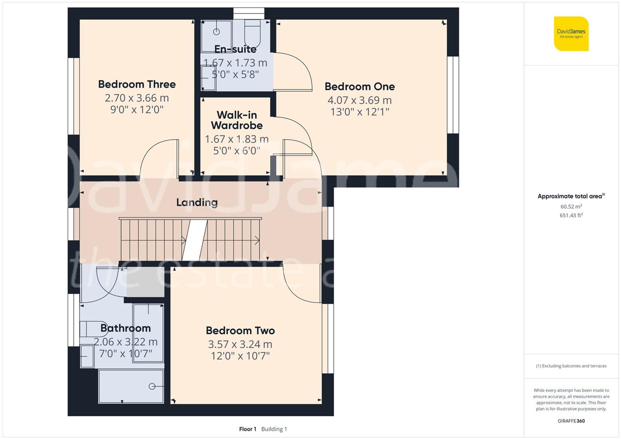 Floorplan for Mapperley Plains, Nottingham