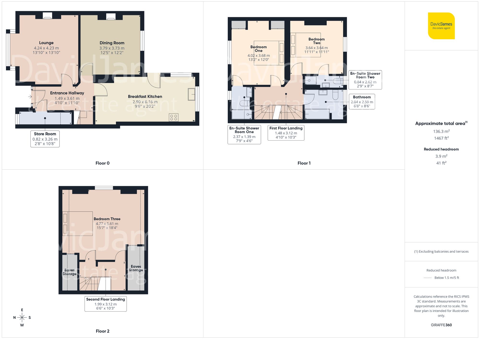 Floorplan for Winchester Street, Sherwood, Nottingham
