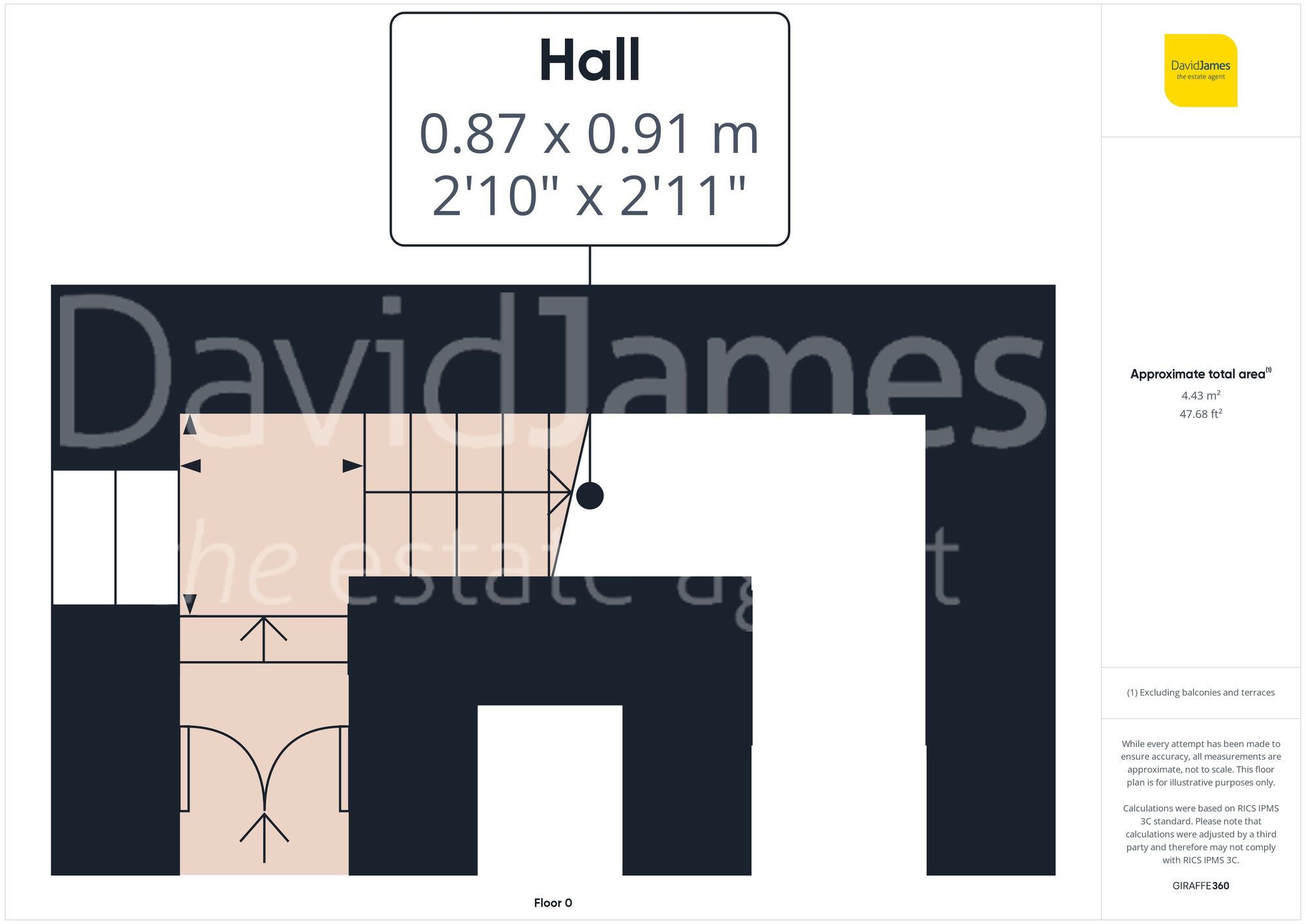 Floorplan for Patterdale Road, Woodthorpe, Nottingham