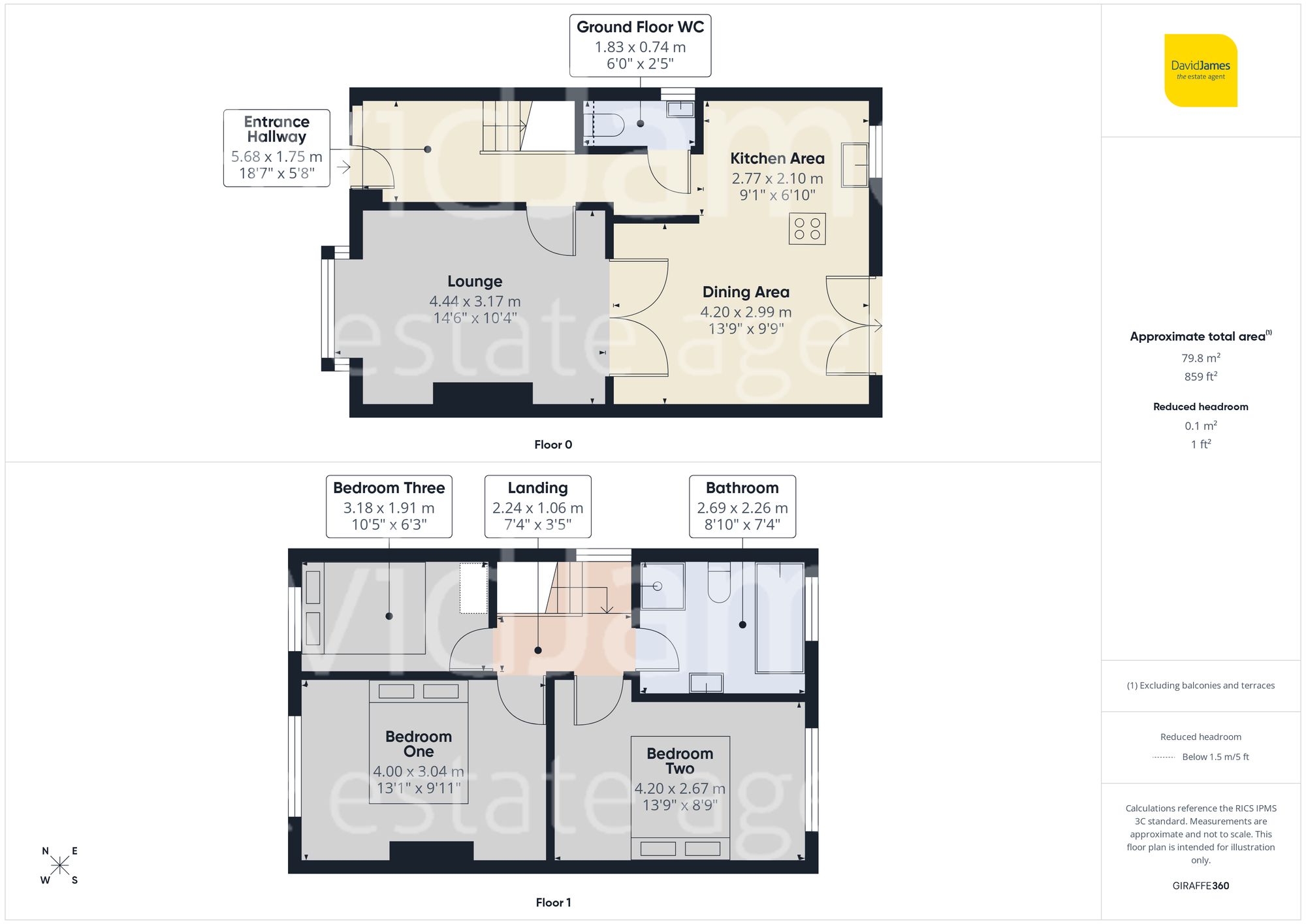 Floorplan for Kent Road, Mapperley, Nottingham