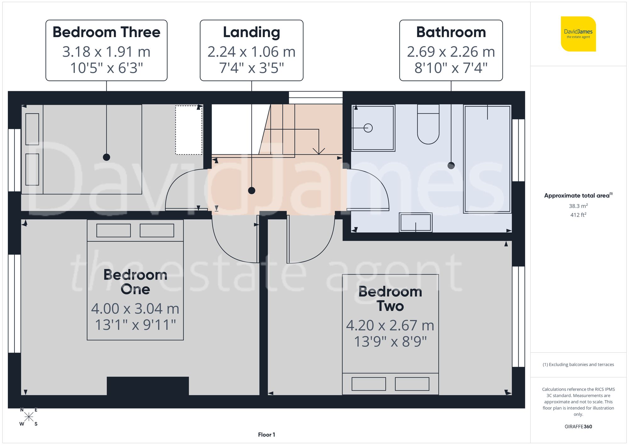 Floorplan for Kent Road, Mapperley, Nottingham