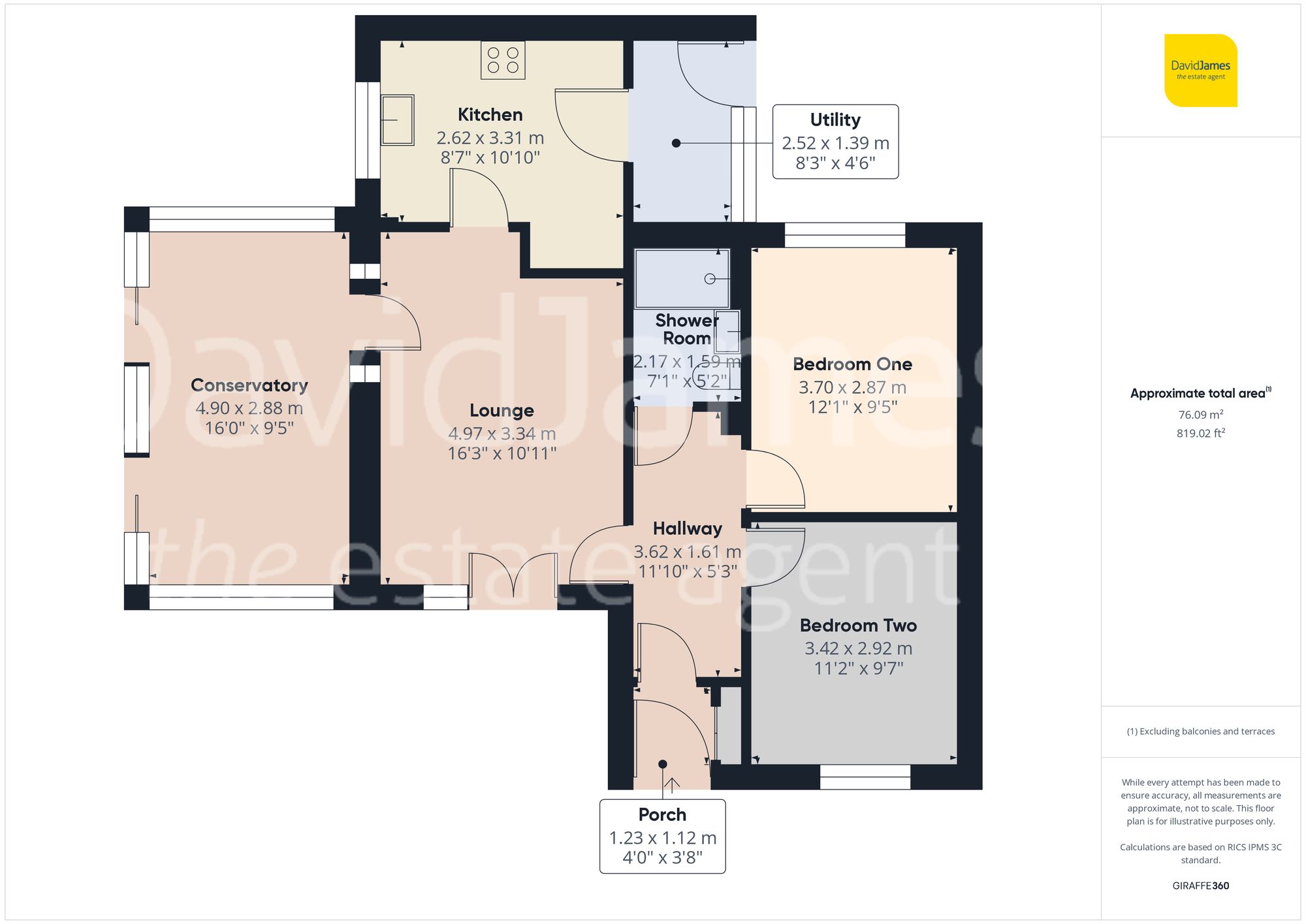 Floorplan for Len Maynard Court, Nottingham