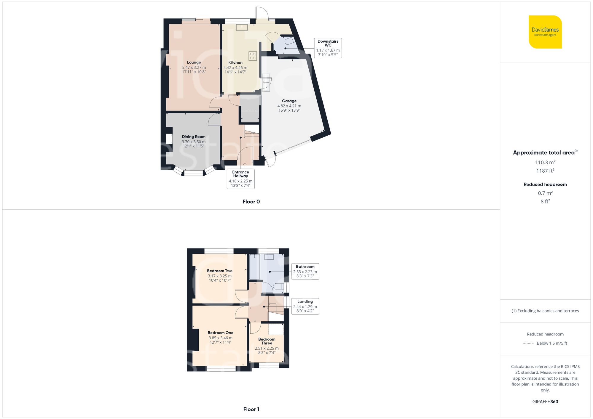 Floorplan for Worcester Road, Woodthorpe, Nottingham