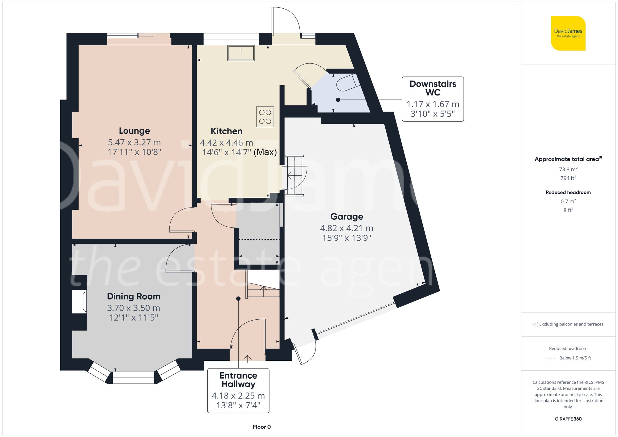Floorplan for Worcester Road, Woodthorpe, Nottingham