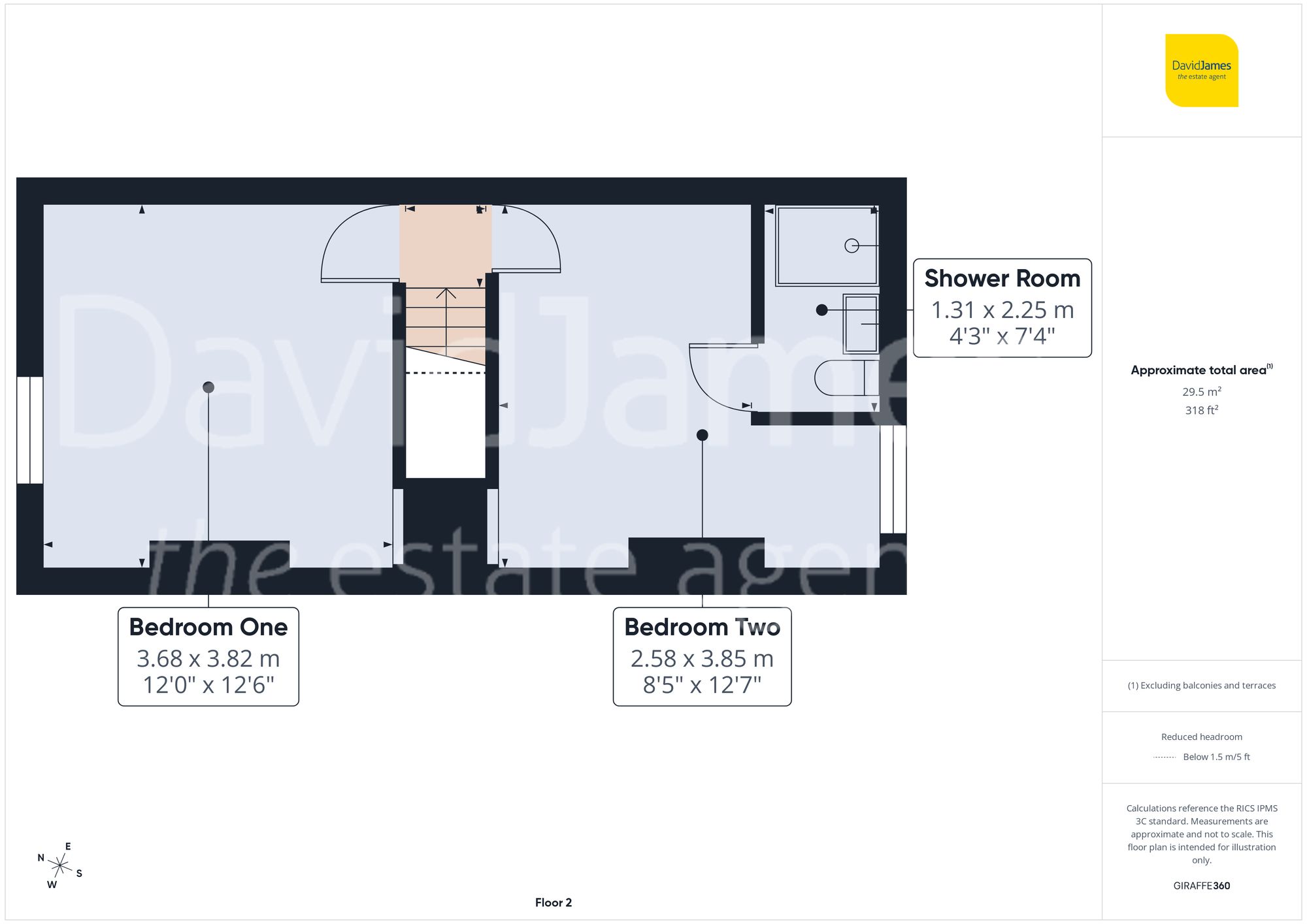 Floorplan for Carlton Road, Nottingham