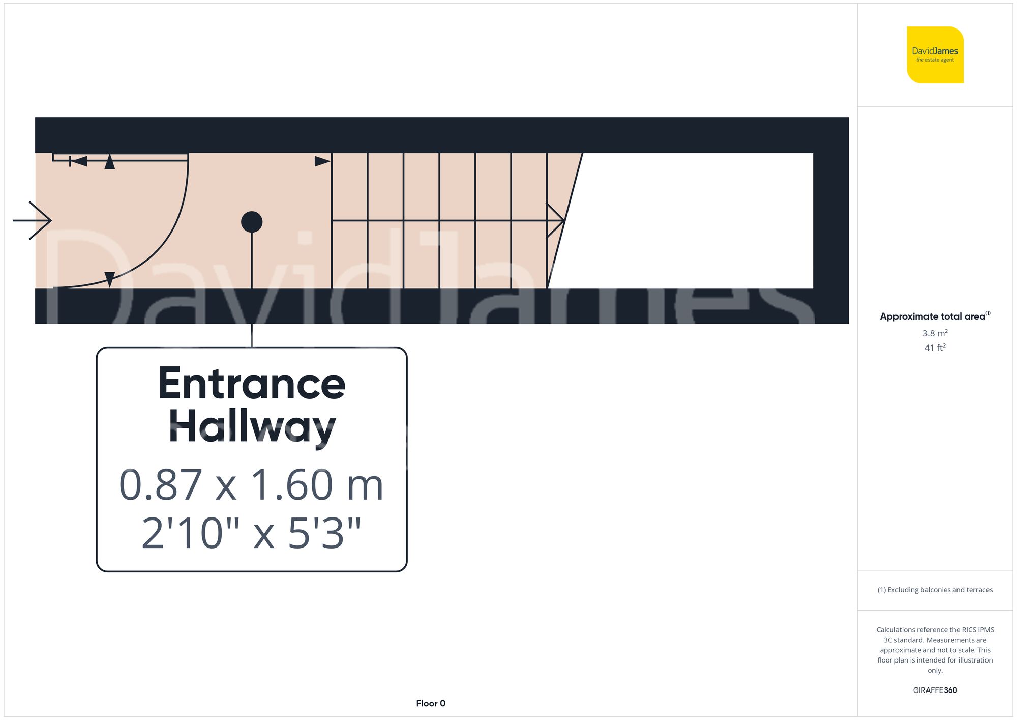 Floorplan for Douglas Court, Carlton, Nottingham