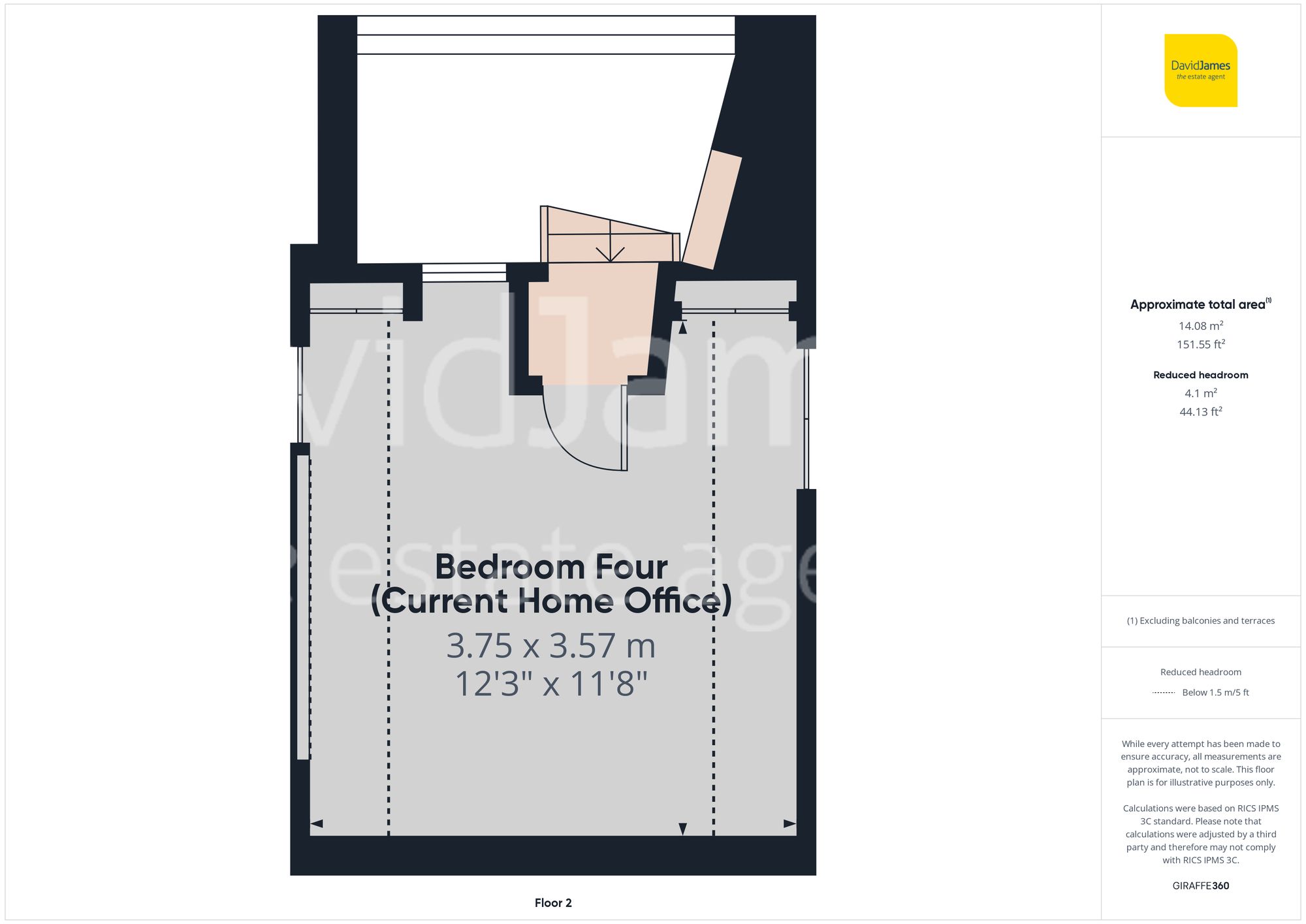 Floorplan for Vernon Avenue, Carlton, Nottingham
