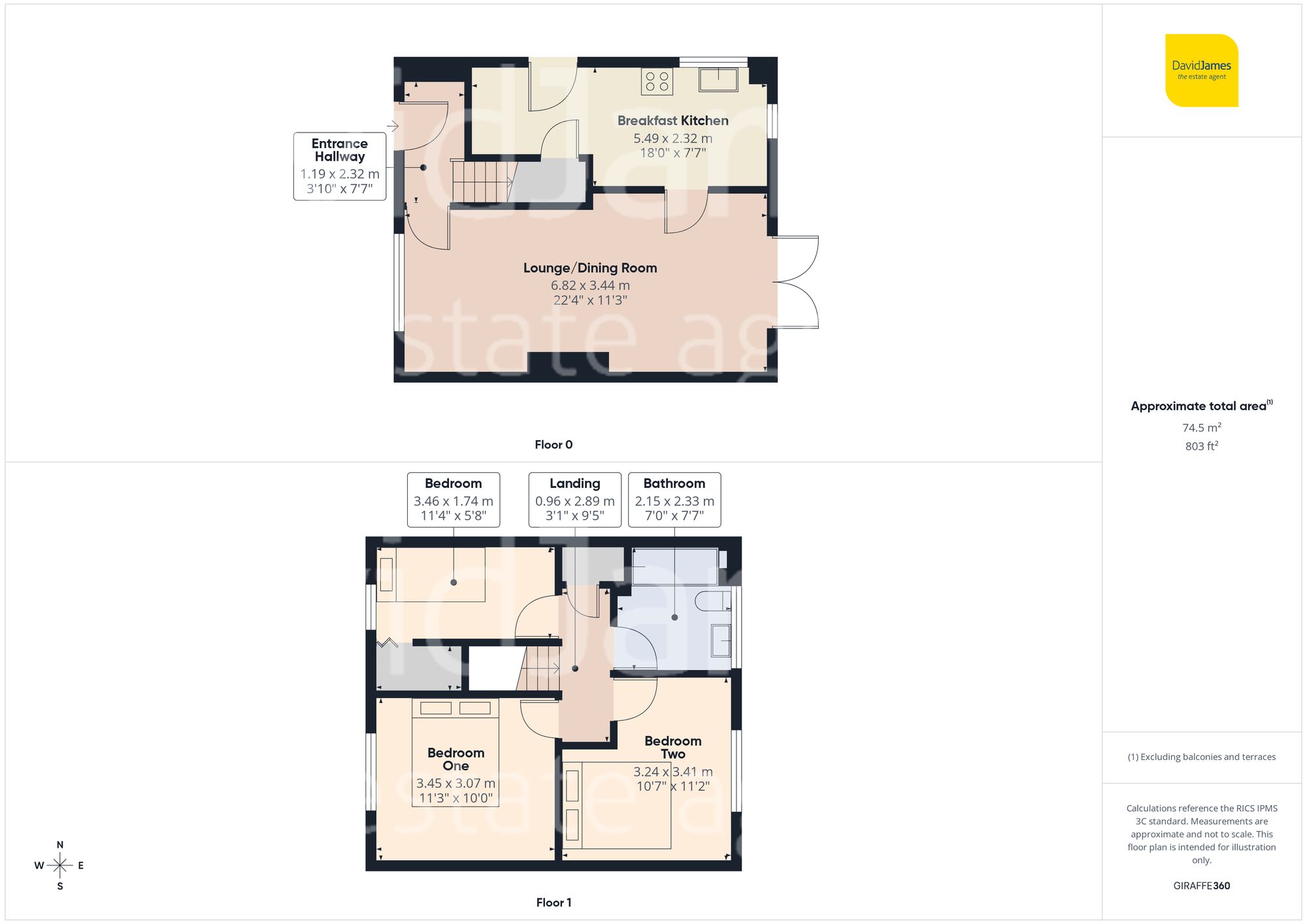 Floorplan for Beckhampton Road, Bestwood Park, Nottingham