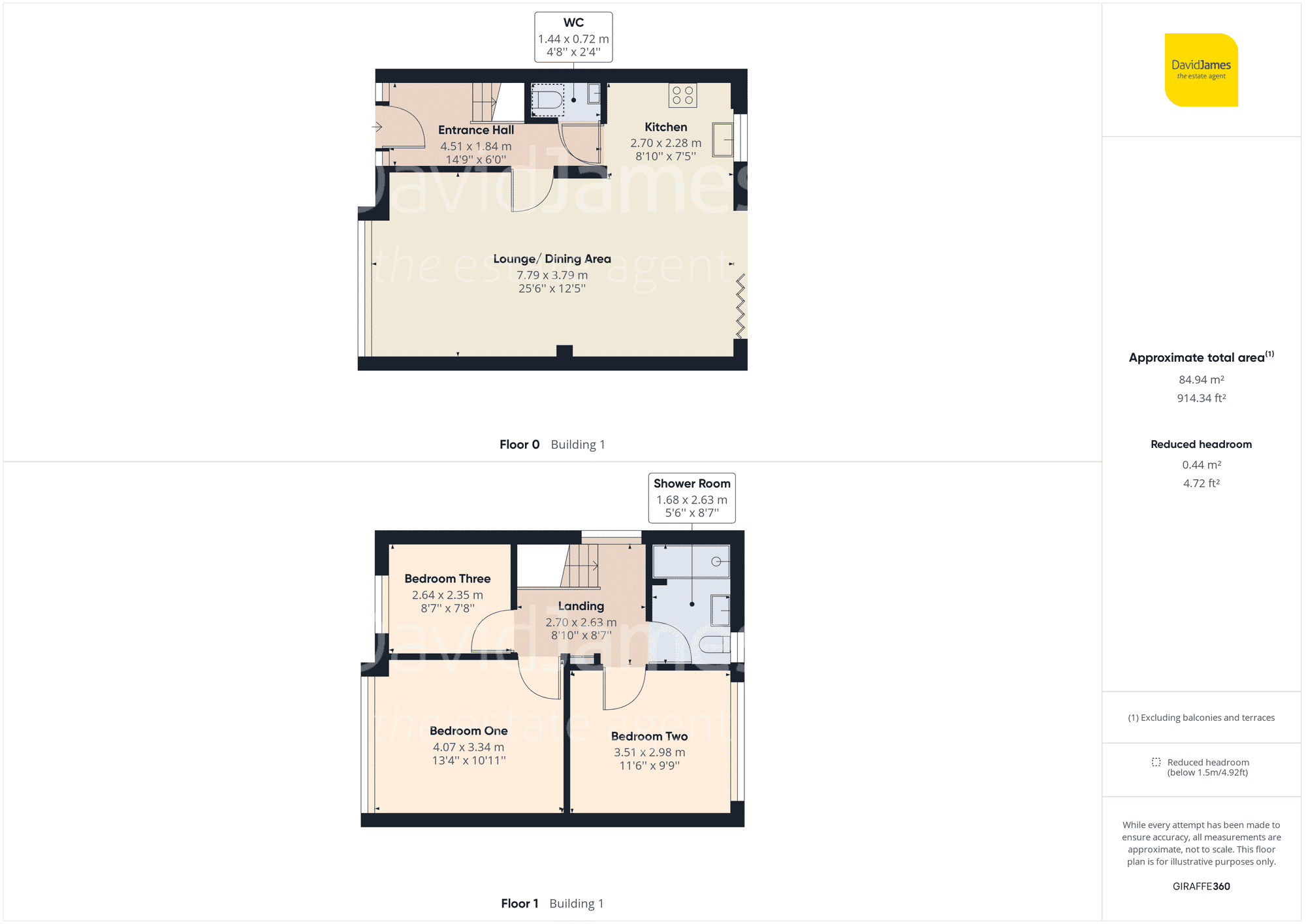 Floorplan for Christina Crescent, Basford, Nottingham