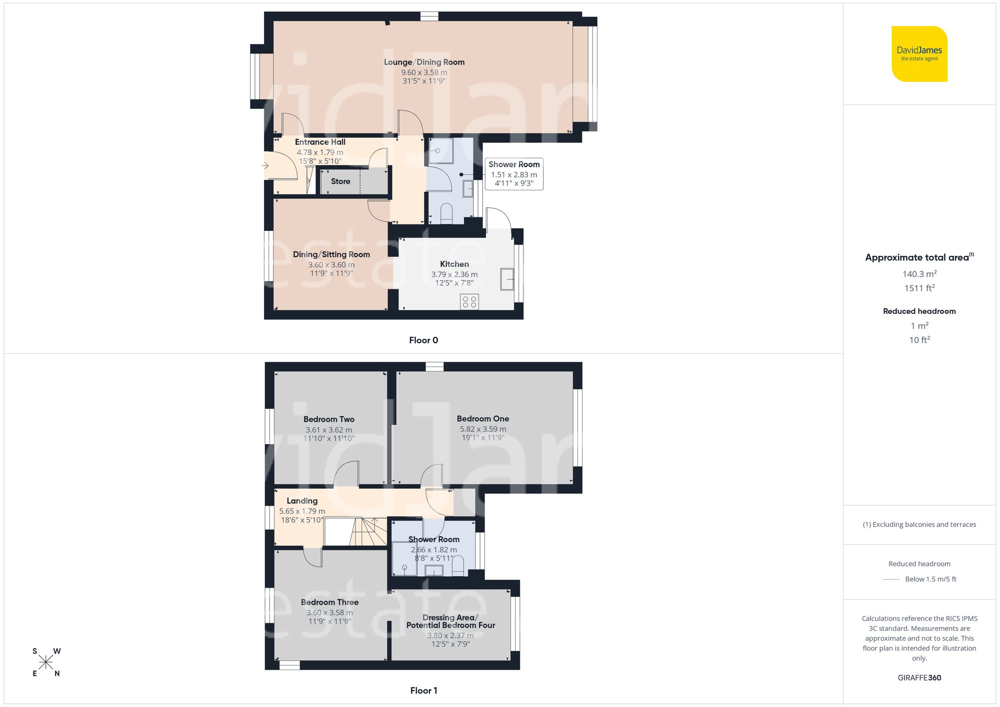 Floorplan for Spring Lane, Lambley, Nottingham
