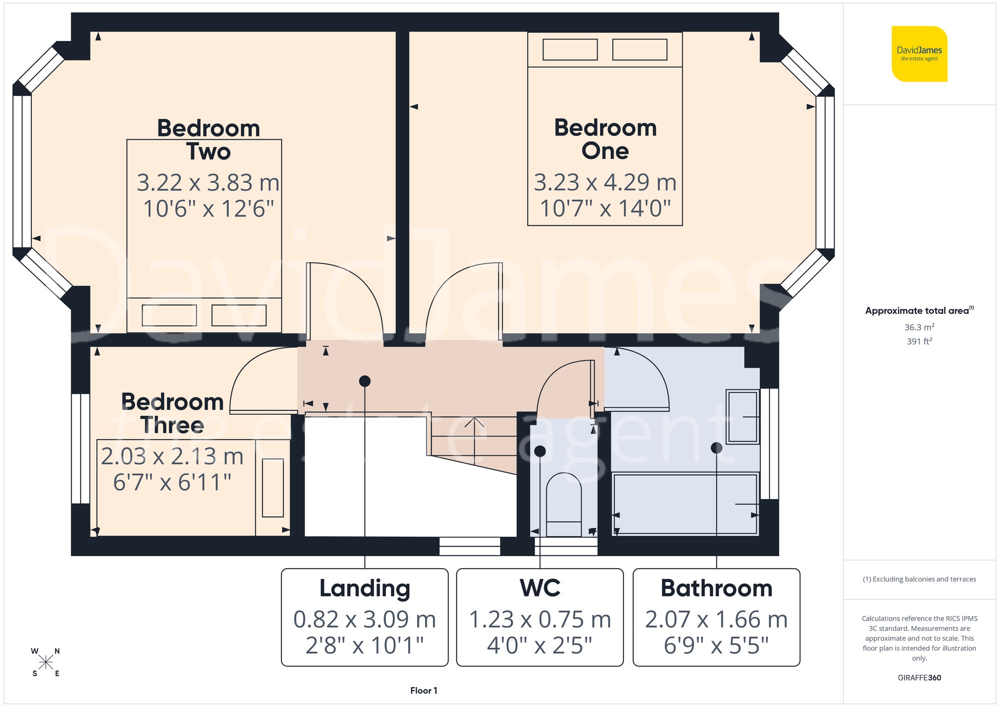 Floorplan for Pateley Road, Woodthorpe/Mapperley, Nottingham