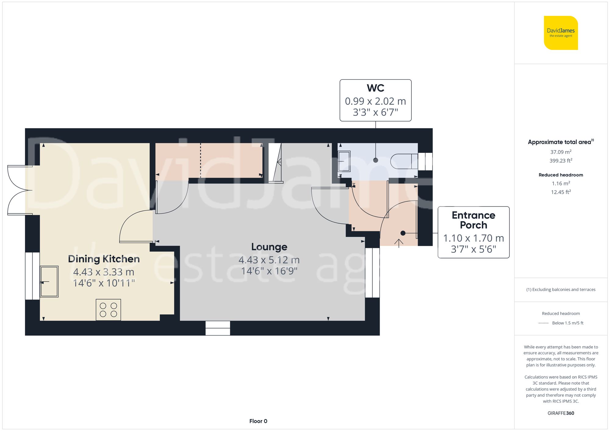 Floorplan for Rolleston Drive, Arnold, Nottingham