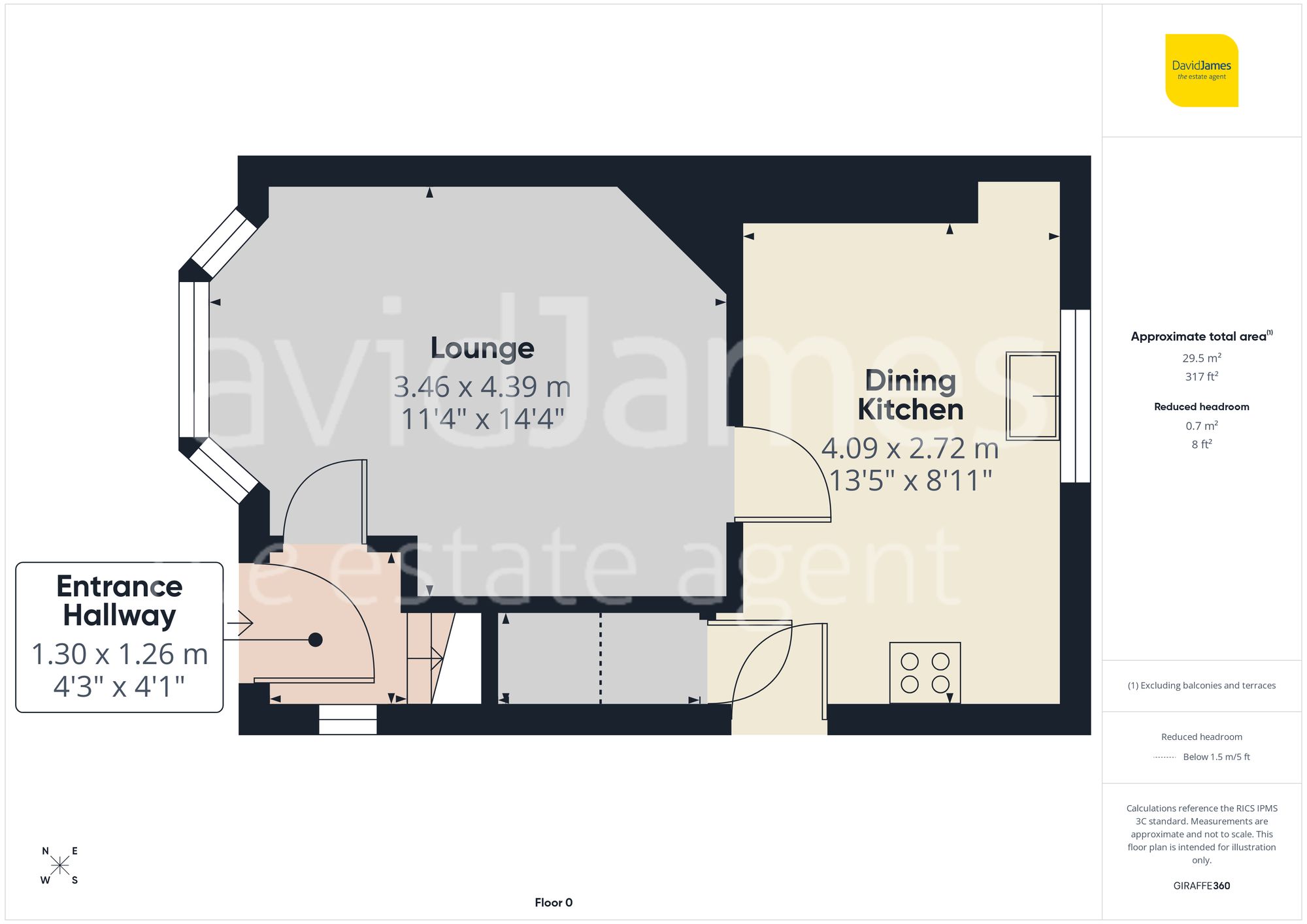 Floorplan for Kenrick Road, Mapperley, Nottingham