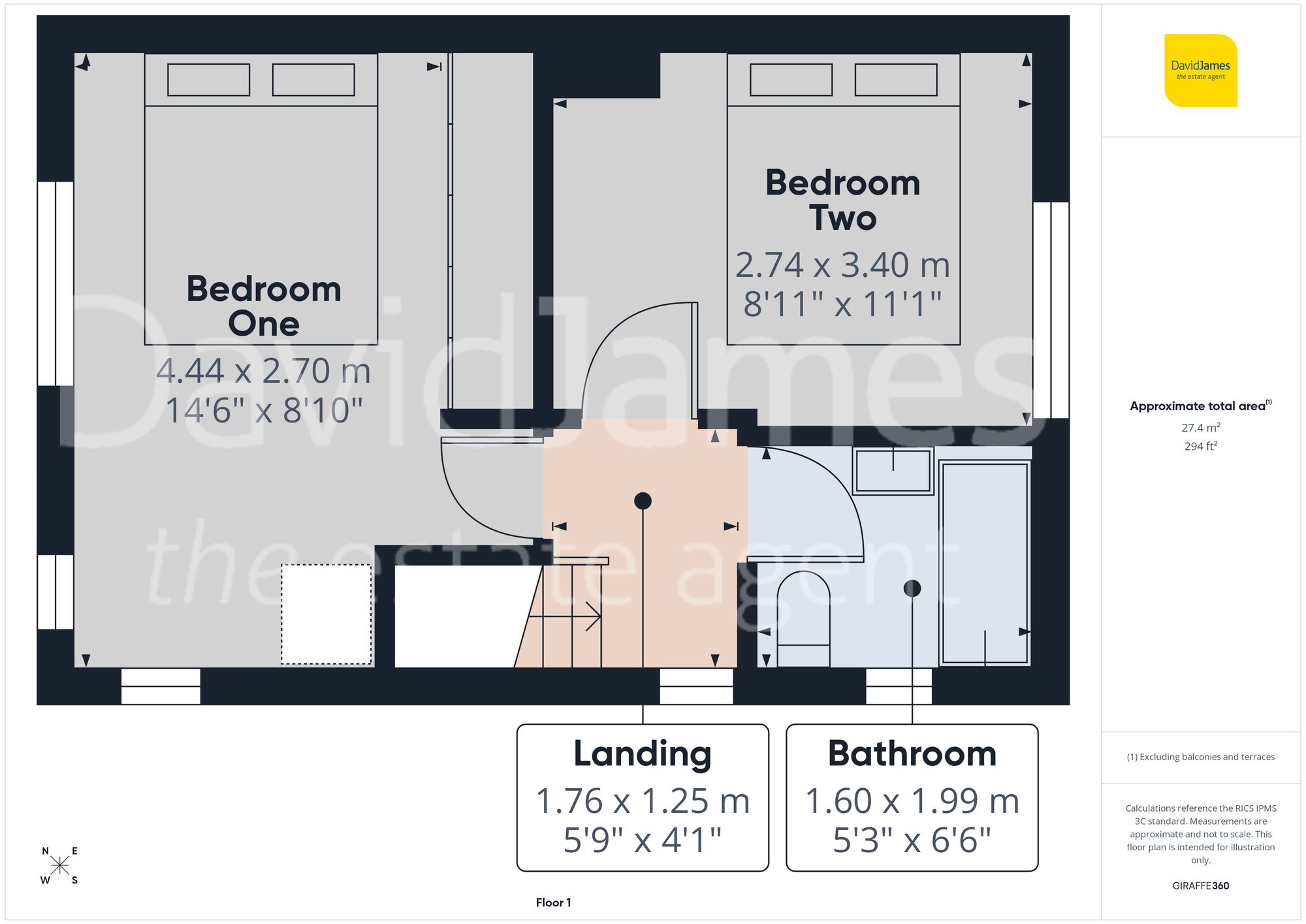Floorplan for Kenrick Road, Mapperley, Nottingham