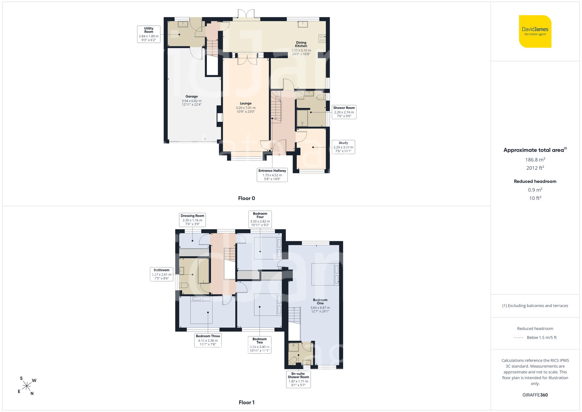 Floorplan for Elmhurst Avenue, Mapperley, Nottingham