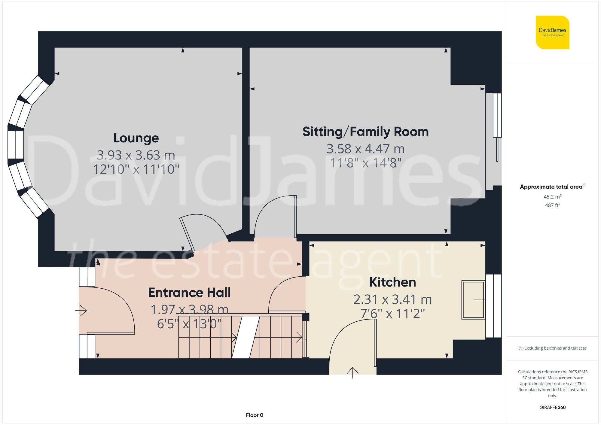 Floorplan for Westdale Lane, Carlton, NG4