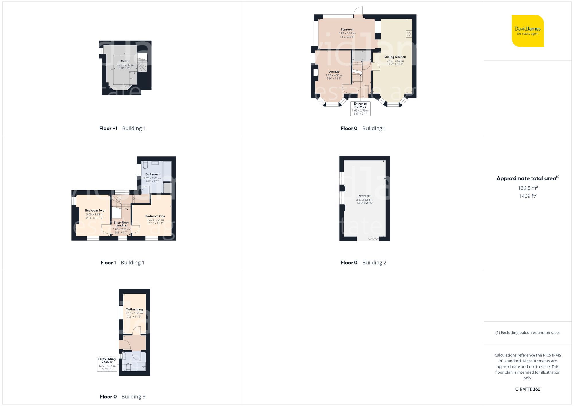 Floorplan for Marshall Road, Mapperley, Nottingham