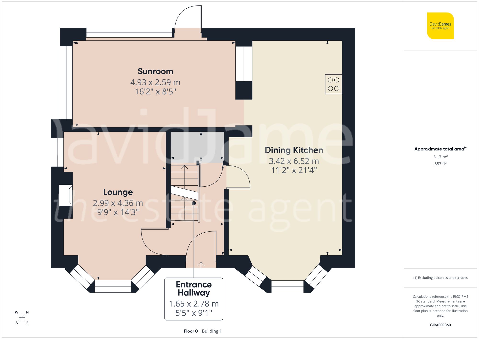 Floorplan for Marshall Road, Mapperley, Nottingham