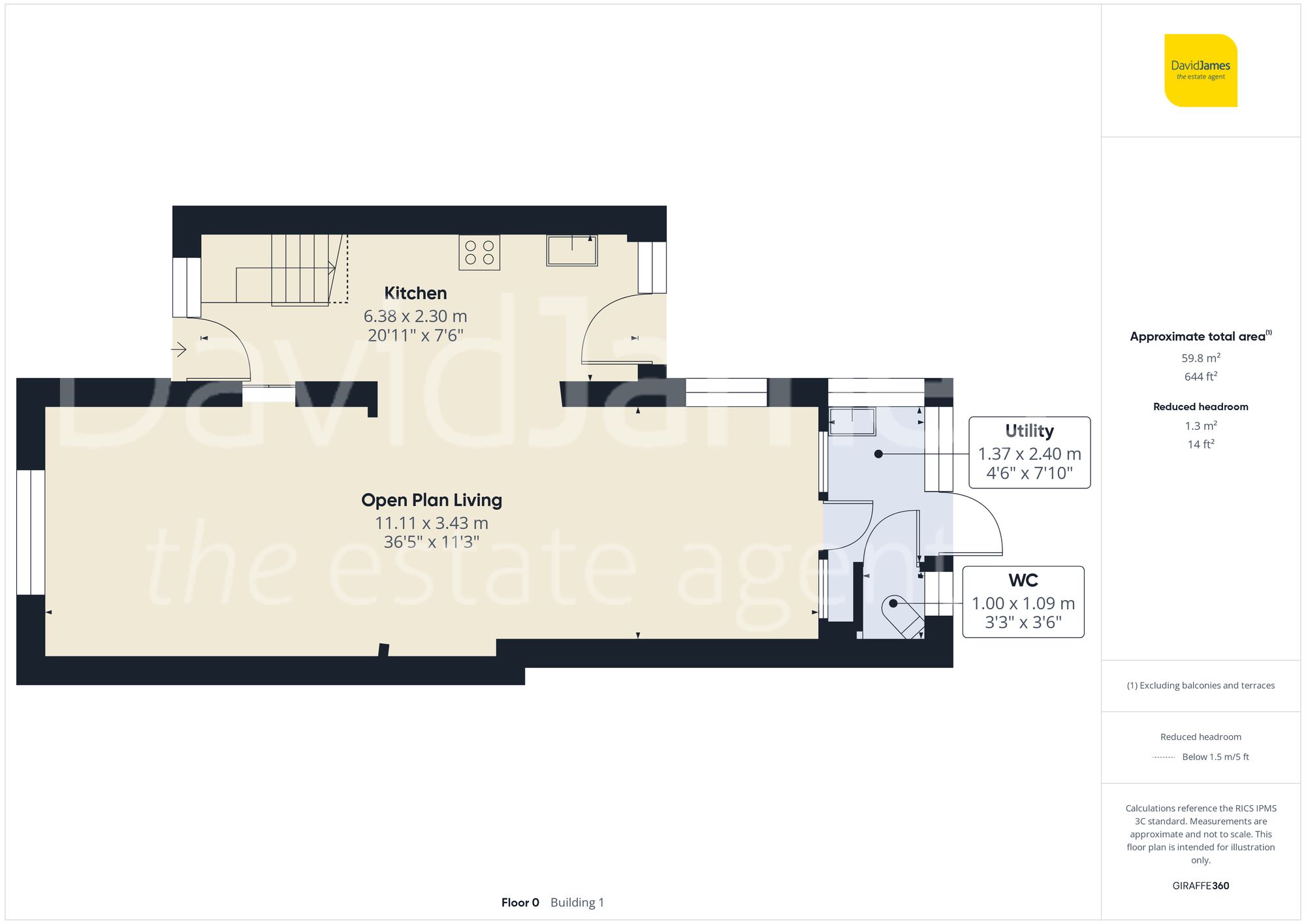 Floorplan for Woodborough Road, Mapperley, Nottingham