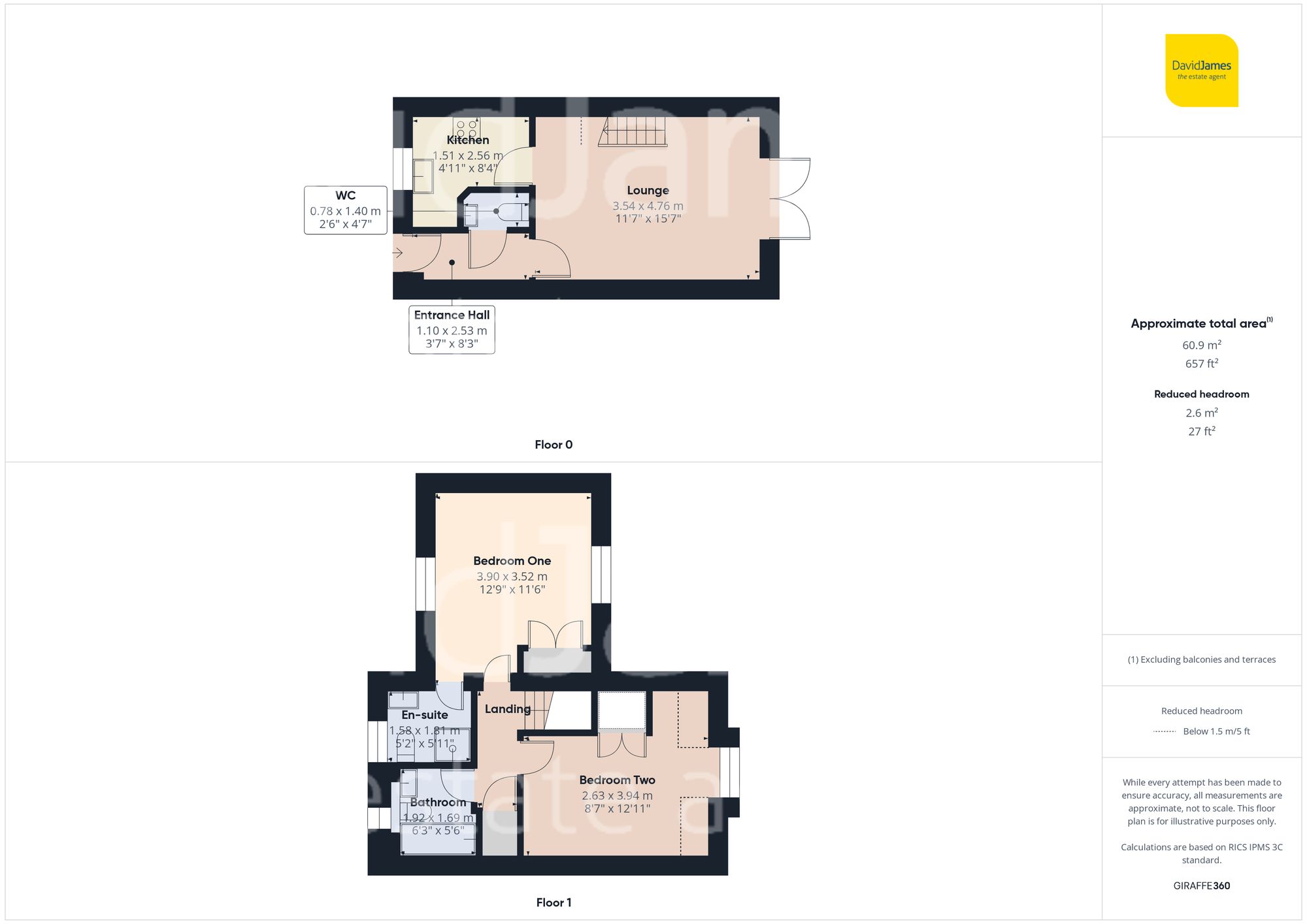 Floorplan for Blackburn Way, Nottingham