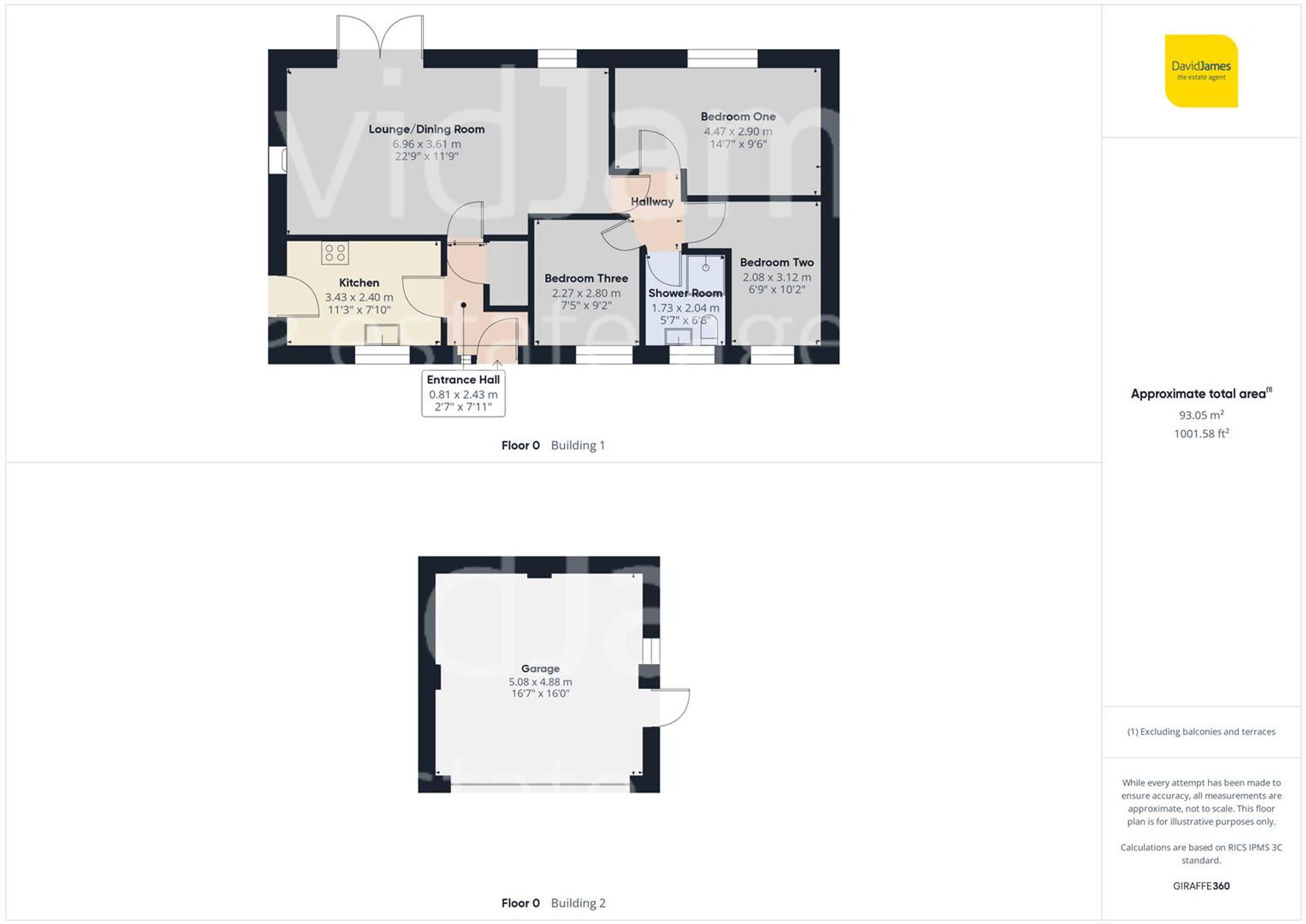 Floorplan for Ashwater Drive, Mapperley, Nottingham