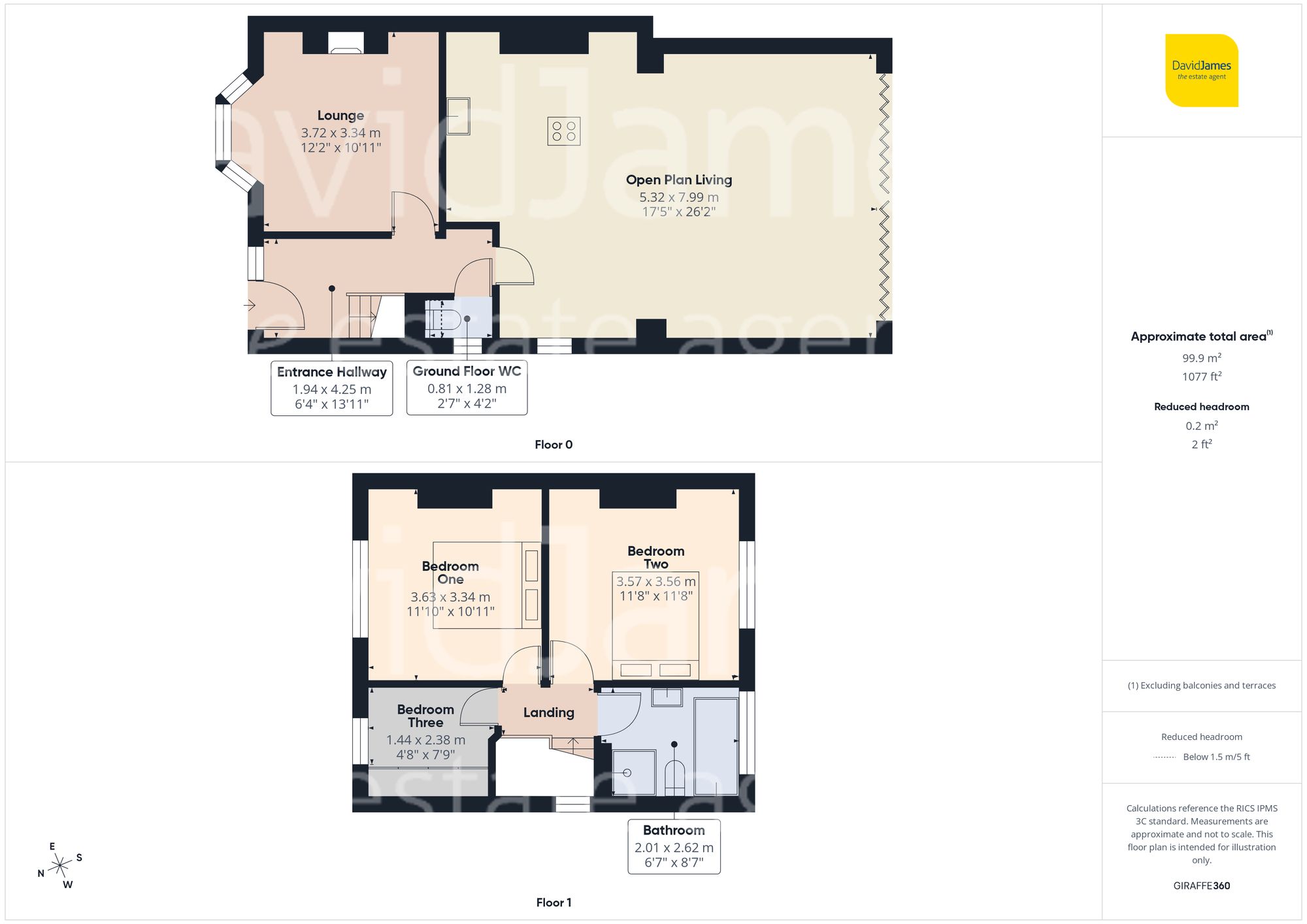 Floorplan for Tennyson Avenue, Gedling, Nottingham
