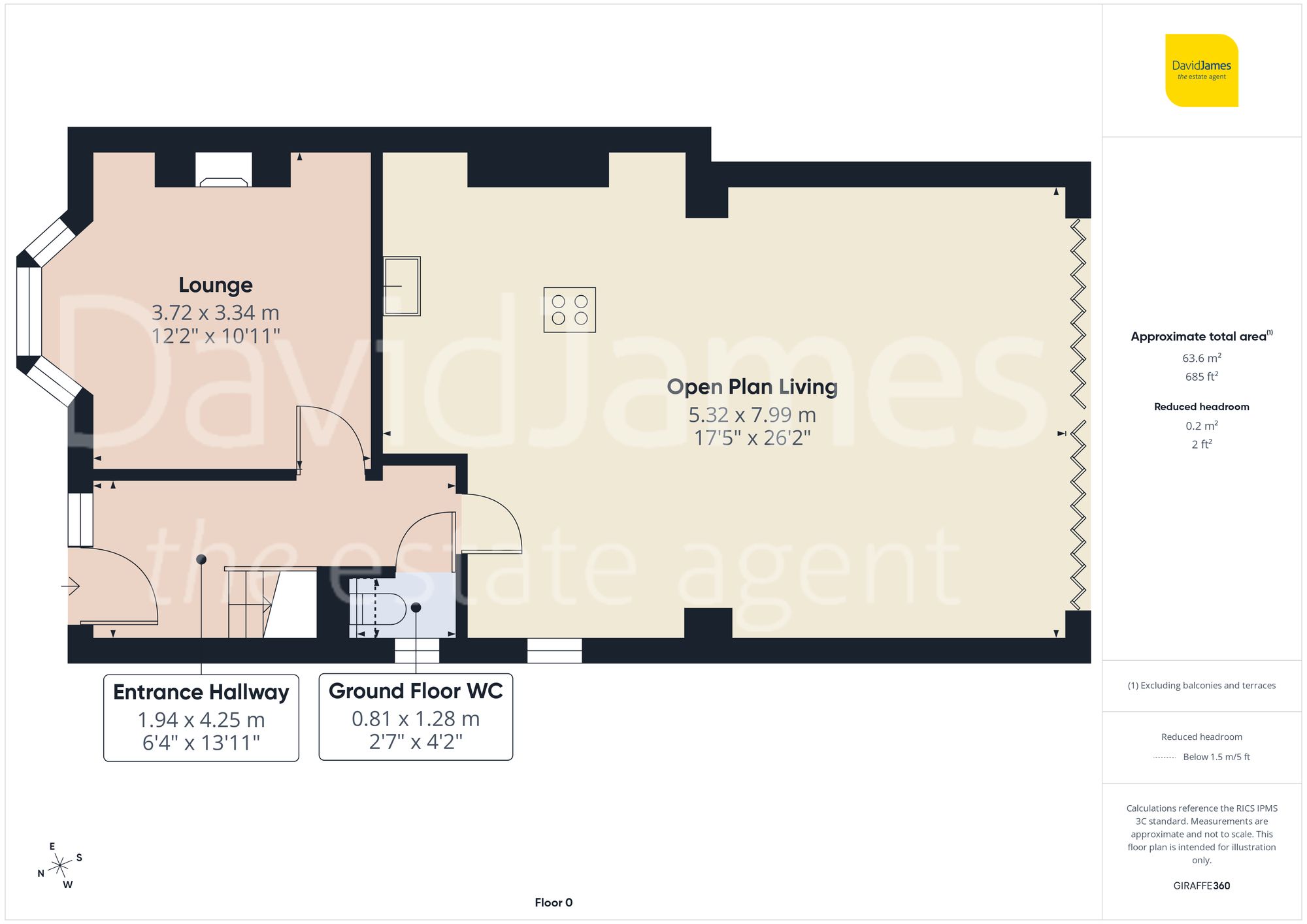 Floorplan for Tennyson Avenue, Gedling, Nottingham