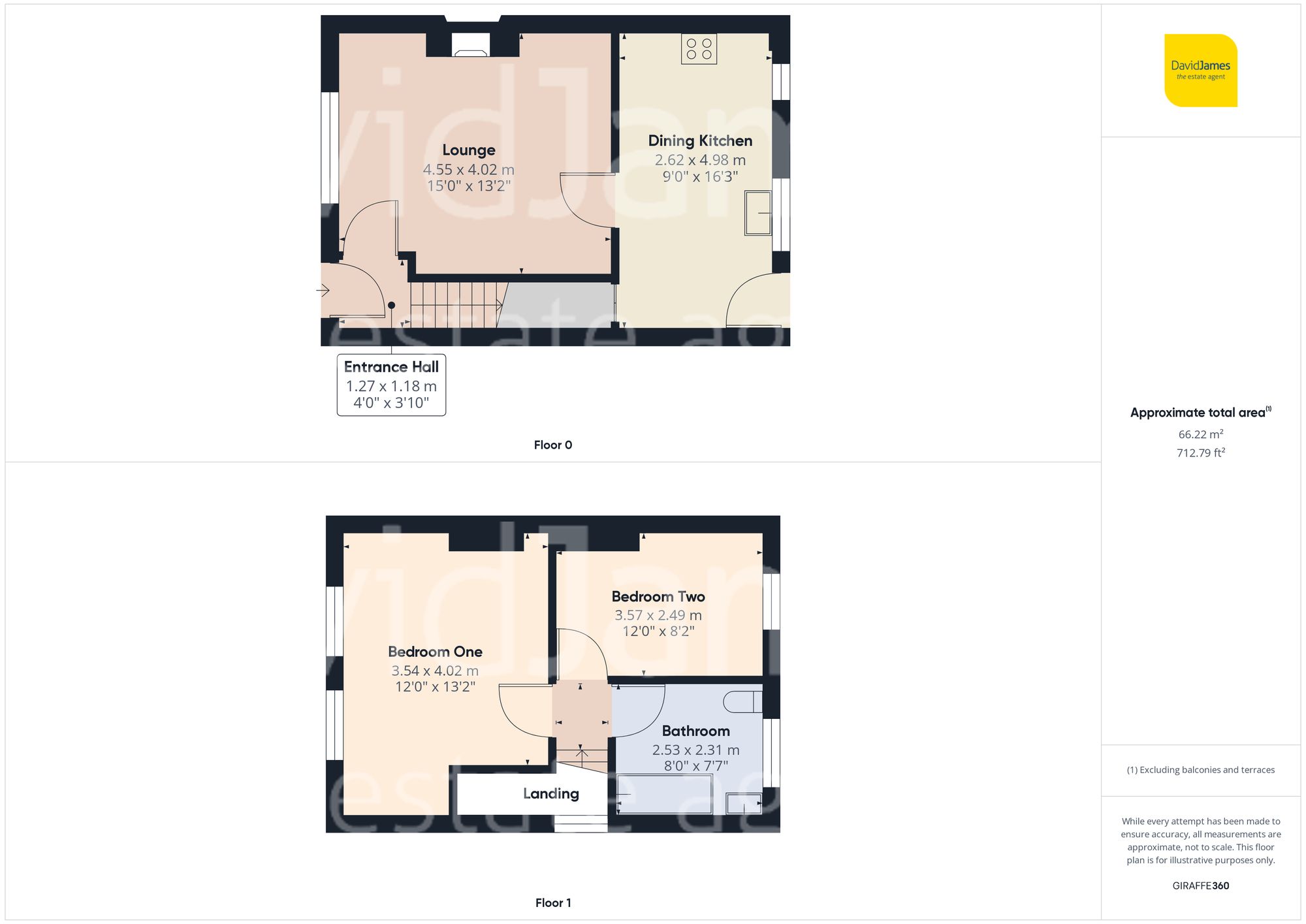Floorplan for Crossman Street, Sherwood, Nottingham